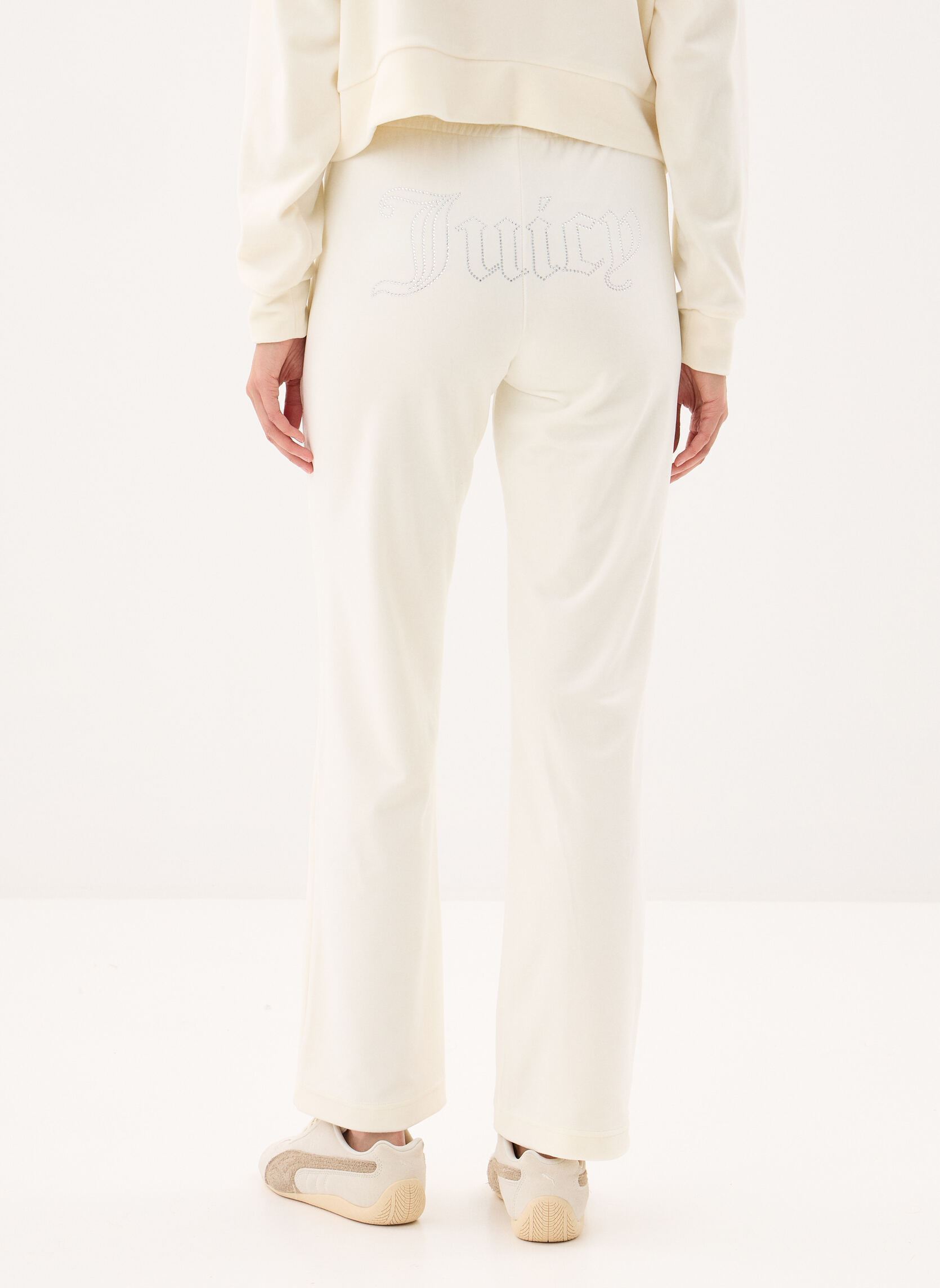 Jogginghosen Tina Col Out Trackp damen weiß JUICY COUTURE Jogginghosen Tina Col Out Trackp damen weiß SUGAR SWIZZLE
