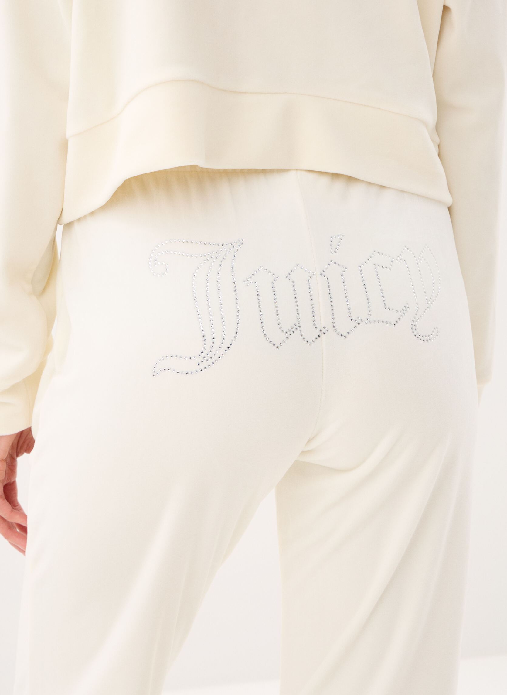 Jogginghosen Tina Col Out Trackp damen weiß JUICY COUTURE Jogginghosen Tina Col Out Trackp damen weiß SUGAR SWIZZLE