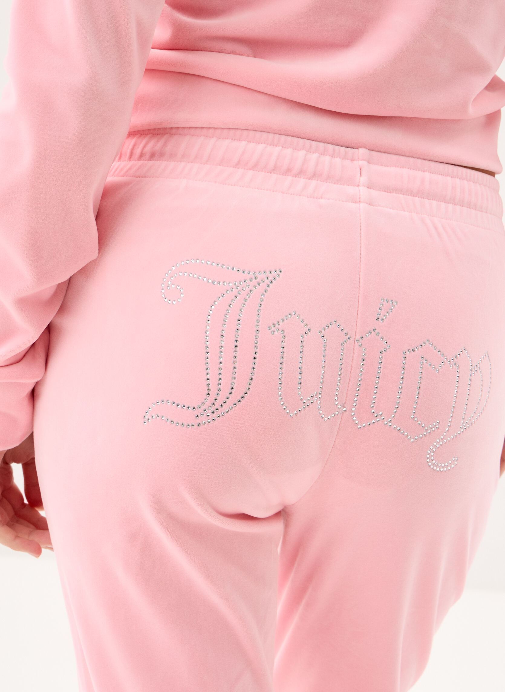 Bas de jogging Tina Outline Trackpant With Diamante Br femme rose JUICY COUTURE Bas de jogging Tina Outline Trackpant With Diamante Br femme rose JUICY PINK