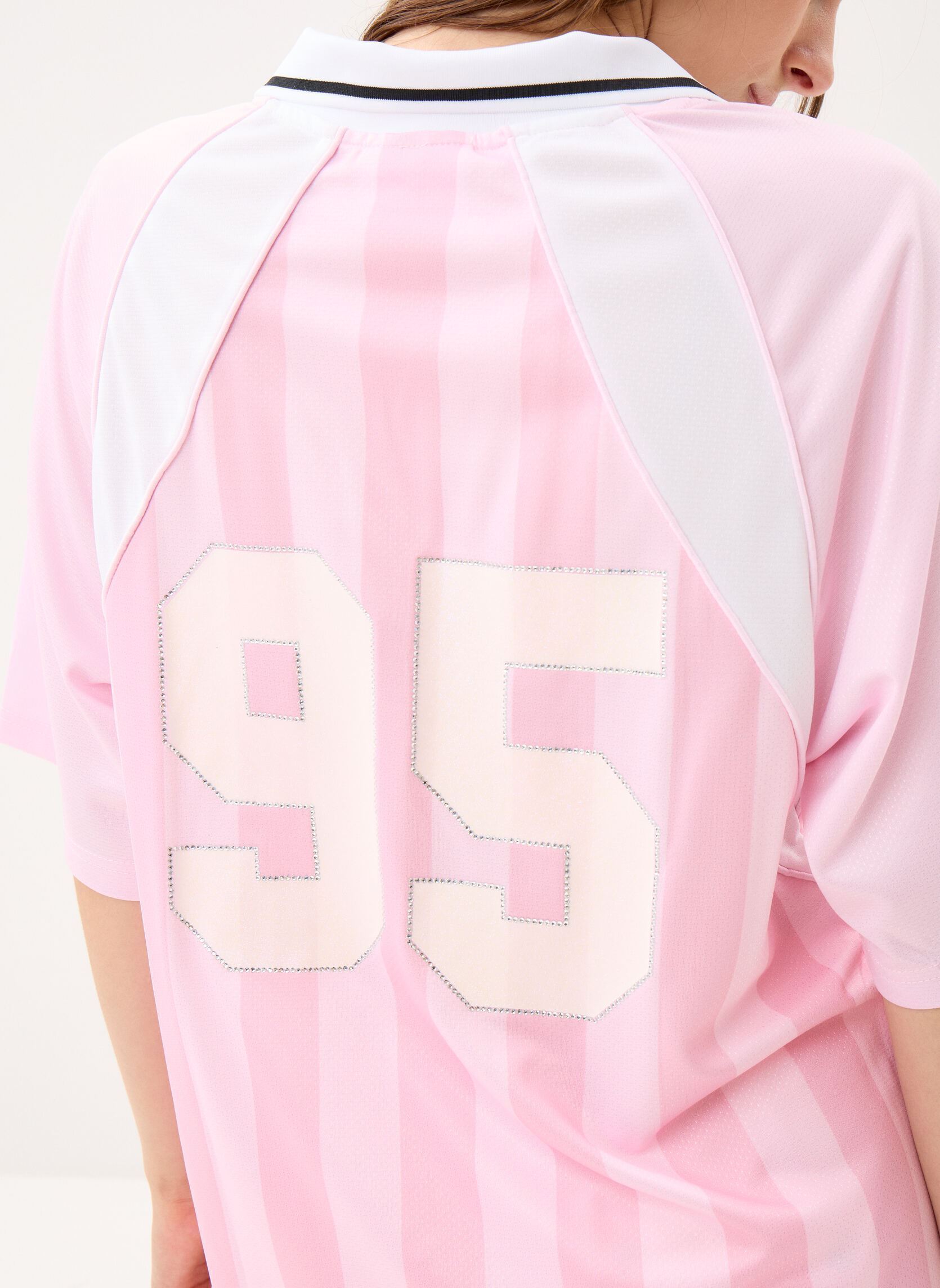 Polo Juicy Football Polo donna rosa JUICY COUTURE Polo Juicy Football Polo donna rosa CHERRY BLOSSOM