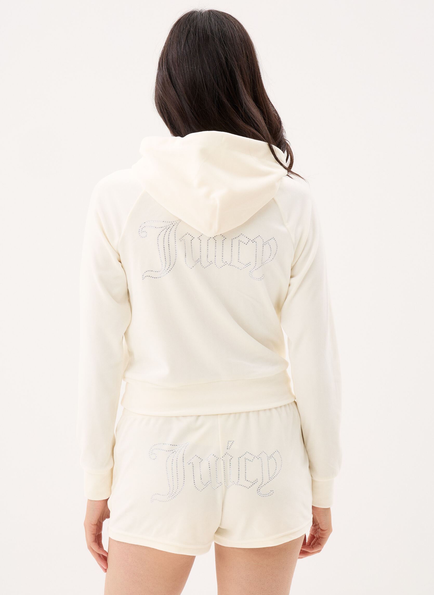 Trainingsvest Madison Col Out Hoodie dames wit JUICY COUTURE Trainingsvest Madison Col Out Hoodie dames wit SUGAR SWIZZLE