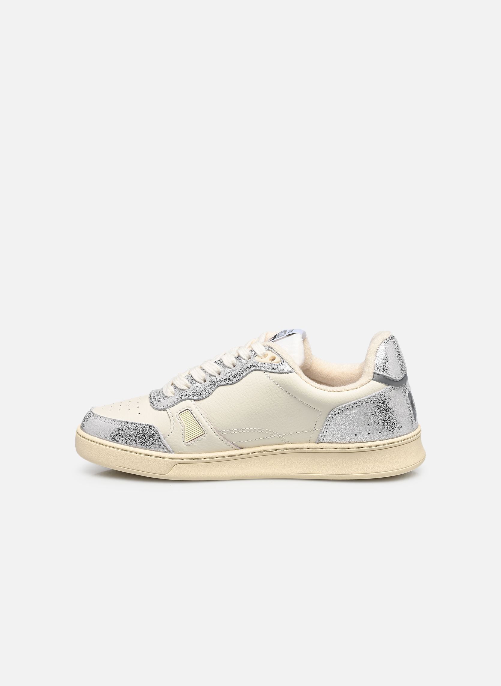 Sneakers COMMUTE 1 LEATHER W dames wit Faguo Sneakers COMMUTE 1 LEATHER W dames wit OFF-WHITE/SILVER
