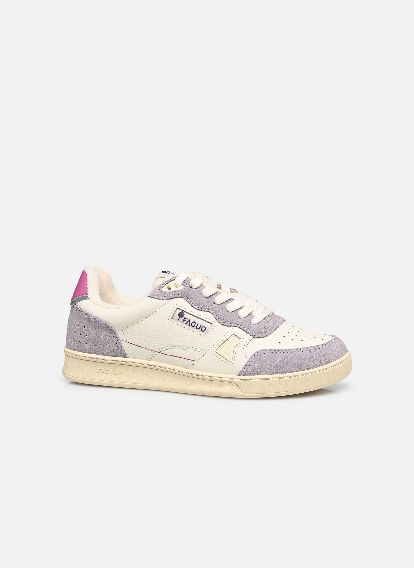 Sneaker COMMUTE 1 LEATHER SUEDE W damen weiß Faguo Sneaker COMMUTE 1 LEATHER SUEDE W damen weiß White/Dusty pink