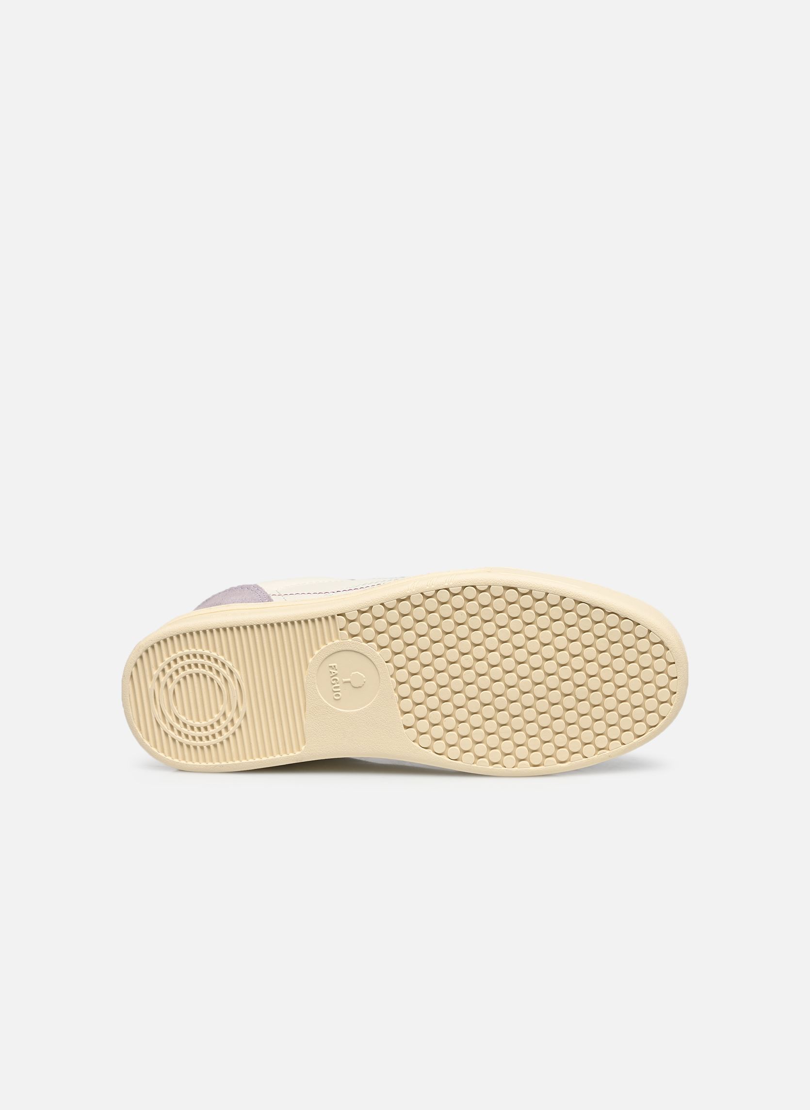 Sneaker COMMUTE 1 LEATHER SUEDE W damen weiß Faguo Sneaker COMMUTE 1 LEATHER SUEDE W damen weiß White/Dusty pink
