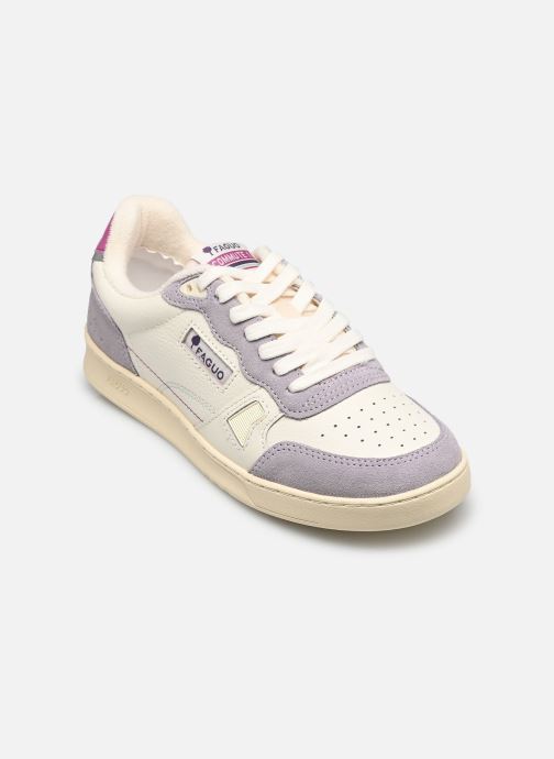 Faguo Sneakers COMMUTE 1 LEATHER SUEDE W dames wit