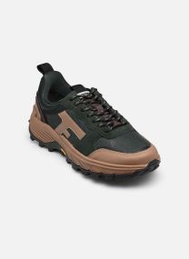 Lage sneakers MONSTERA WOVEN SUEDE W dames groen Faguo Lage sneakers MONSTERA WOVEN SUEDE W dames groen DARK JUNGLE
