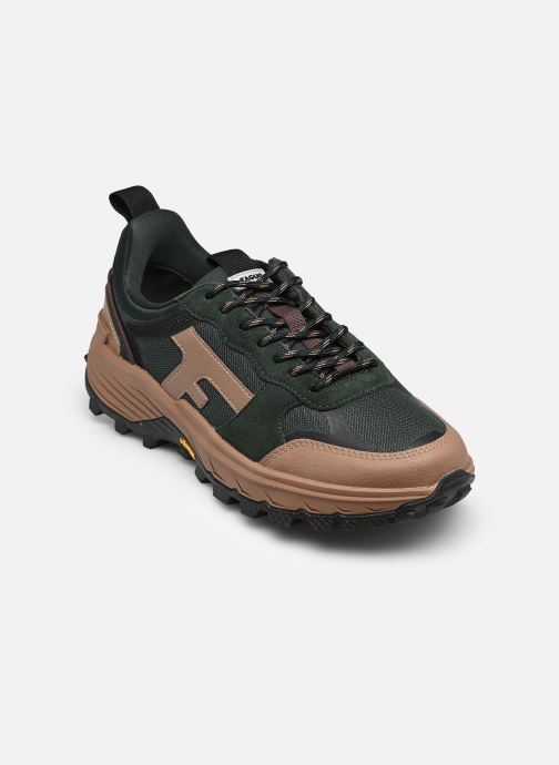 Faguo Lage sneakers MONSTERA WOVEN SUEDE W dames groen