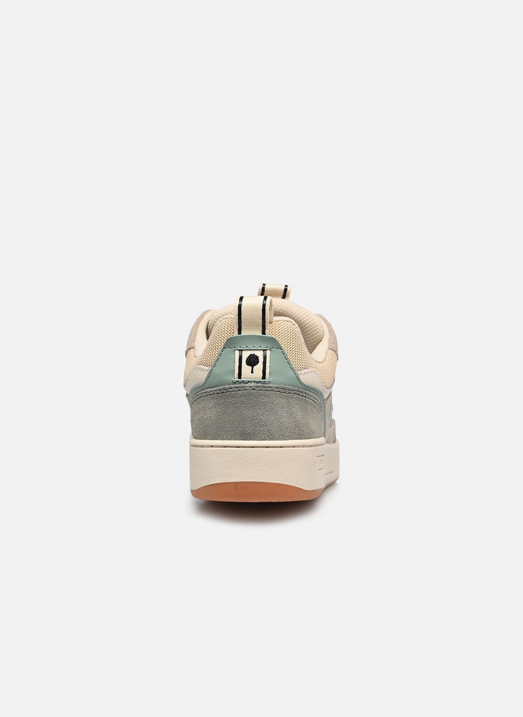 Baskets DAHLIA LEATHER SUEDE M homme blanc Faguo Baskets DAHLIA LEATHER SUEDE M homme blanc BEIGE/BLUE