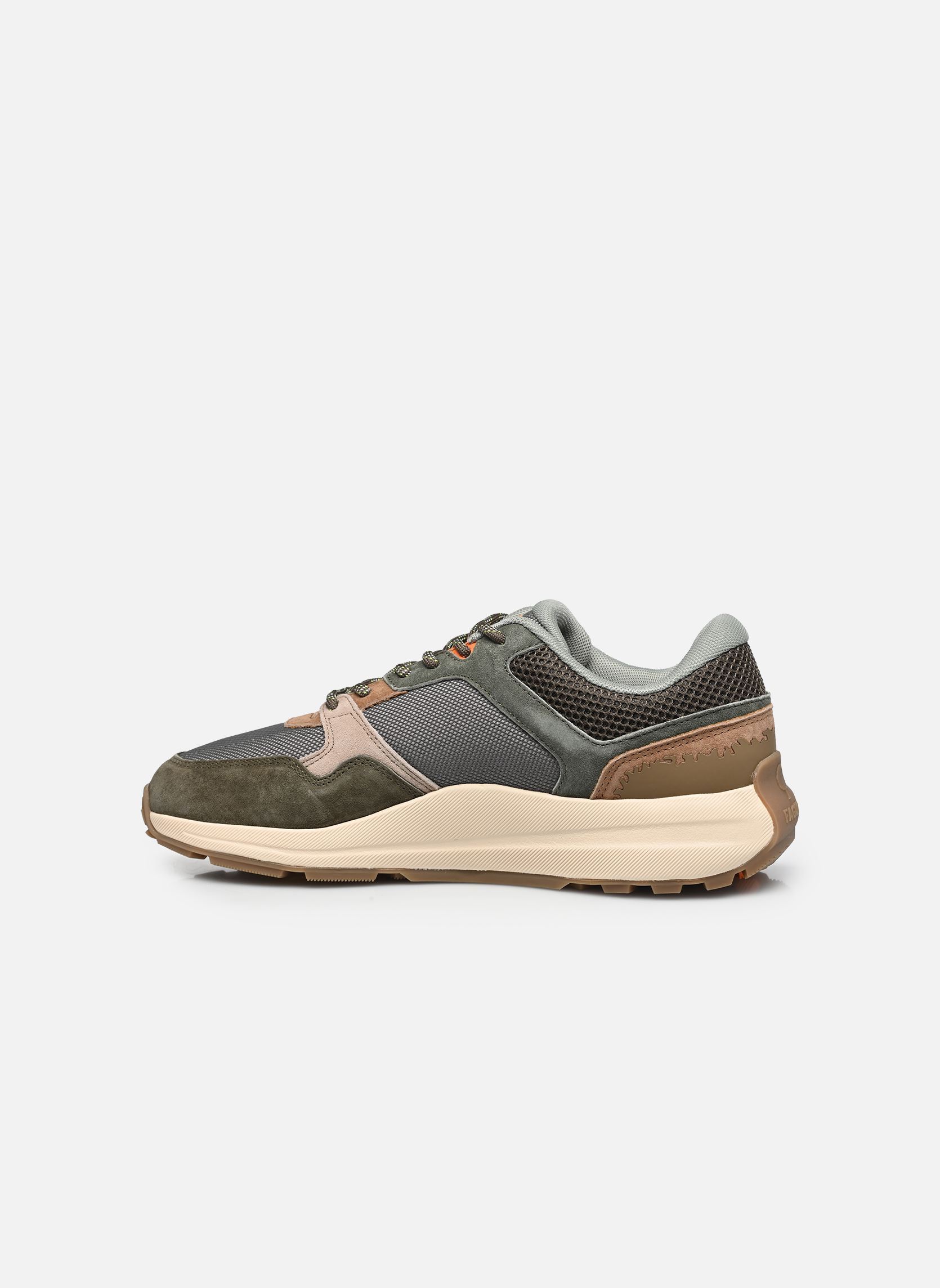 Baskets basses LIMWOOD SUEDE MESH homme multicolore Faguo Baskets basses LIMWOOD SUEDE MESH homme multicolore KAKI/CAMEL
