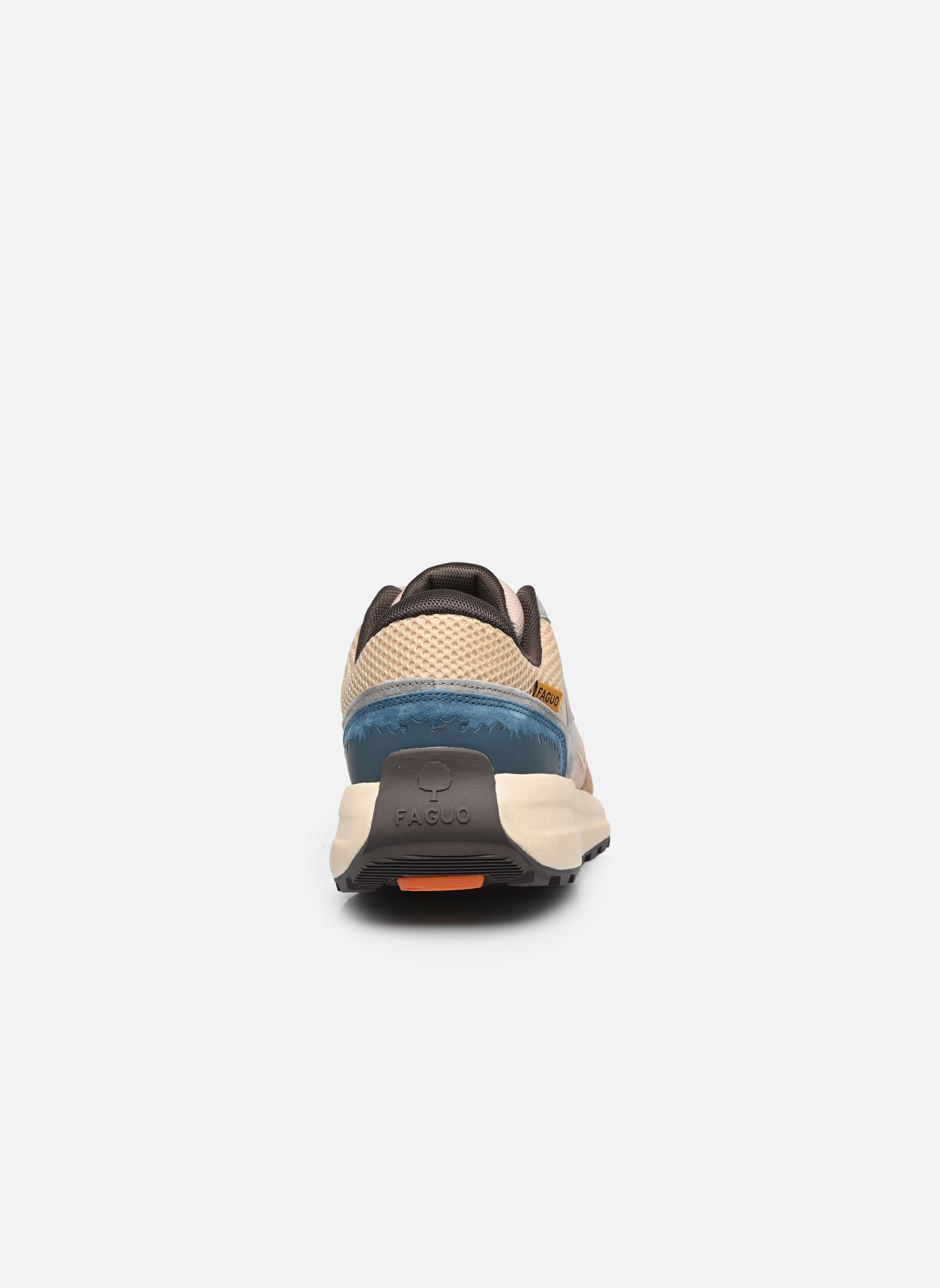 Baskets basses LIMWOOD SUEDE MESH homme beige Faguo Baskets basses LIMWOOD SUEDE MESH homme beige Camel/Navy
