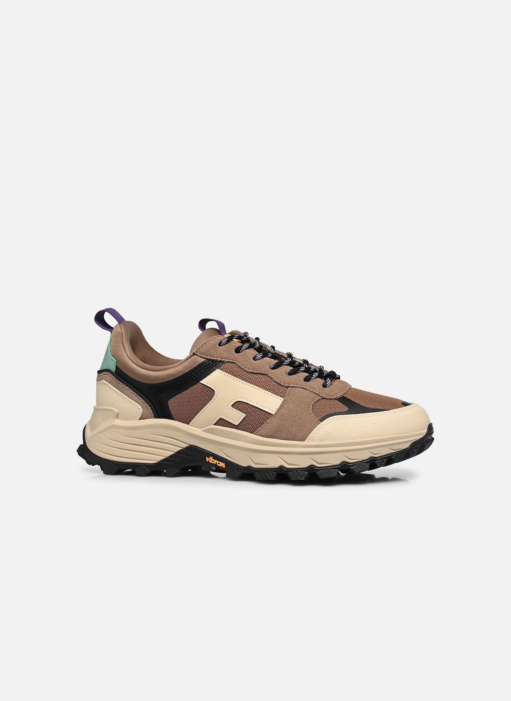 Niedrige Sneaker MONSTERA WOVEN SUEDE M herren braun Faguo Niedrige Sneaker MONSTERA WOVEN SUEDE M herren braun LIGHT CAMEL