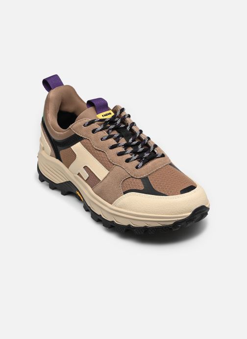 Faguo Baskets basses MONSTERA WOVEN SUEDE M homme marron