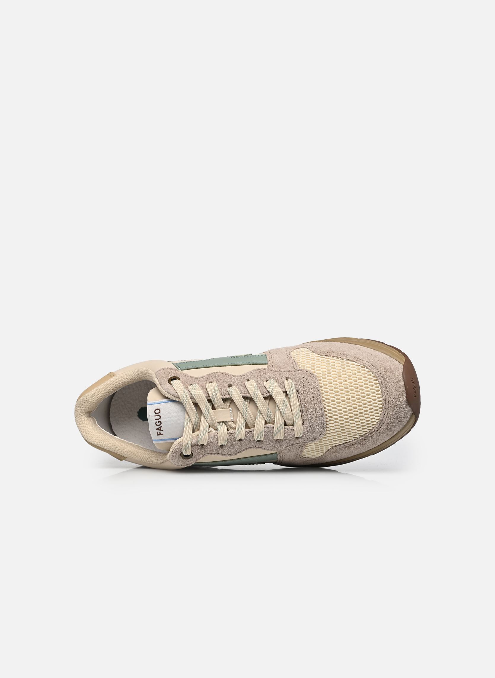 Baskets OLIVE SUEDE MESH homme beige Faguo Baskets OLIVE SUEDE MESH homme beige CREAM/GREY