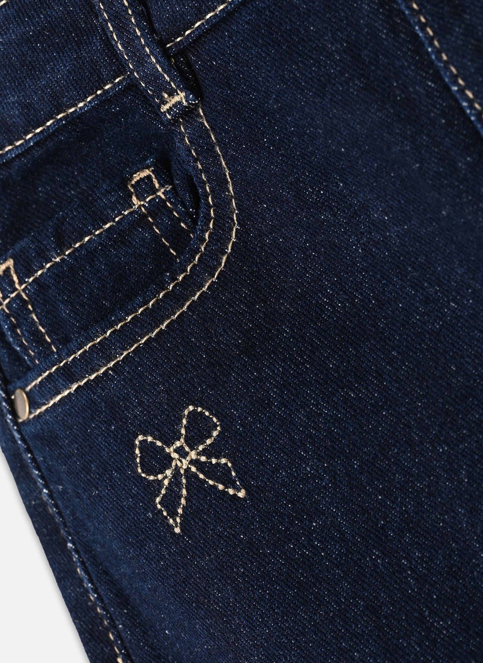 Jeans PJEAN-BRODERIE fille bleu MADE BY Jeans PJEAN-BRODERIE fille bleu DENIM BRUT