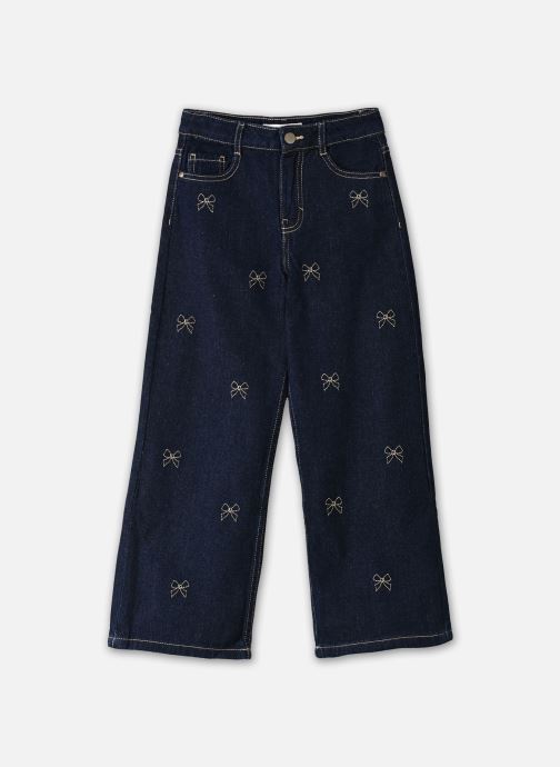 MADE BY Jeans PJEAN-BRODERIE fille bleu
