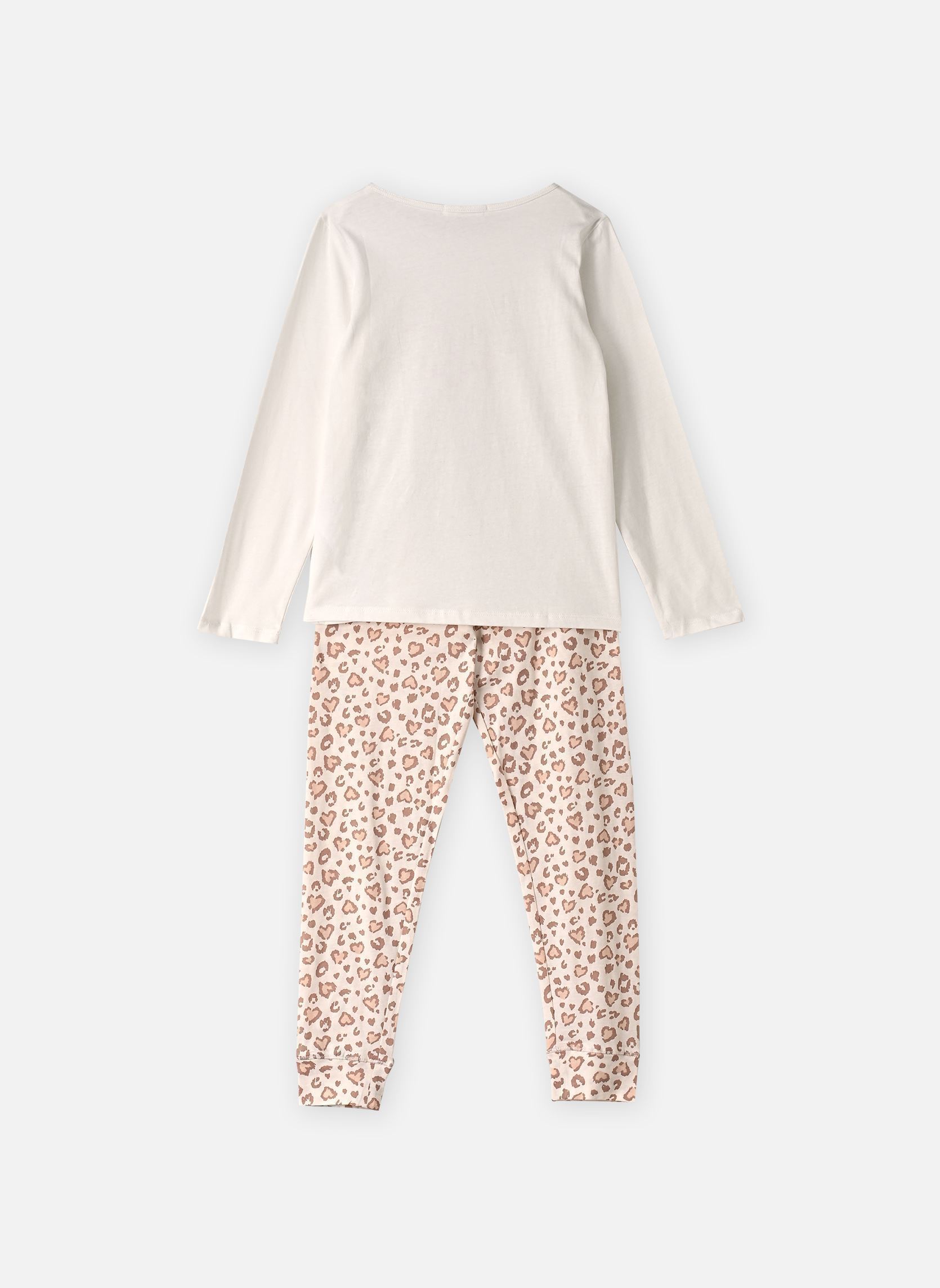 Ensembles de pyjamas PYJELEO fille blanc MADE BY Ensembles de pyjamas PYJELEO fille blanc SNOW WHITE