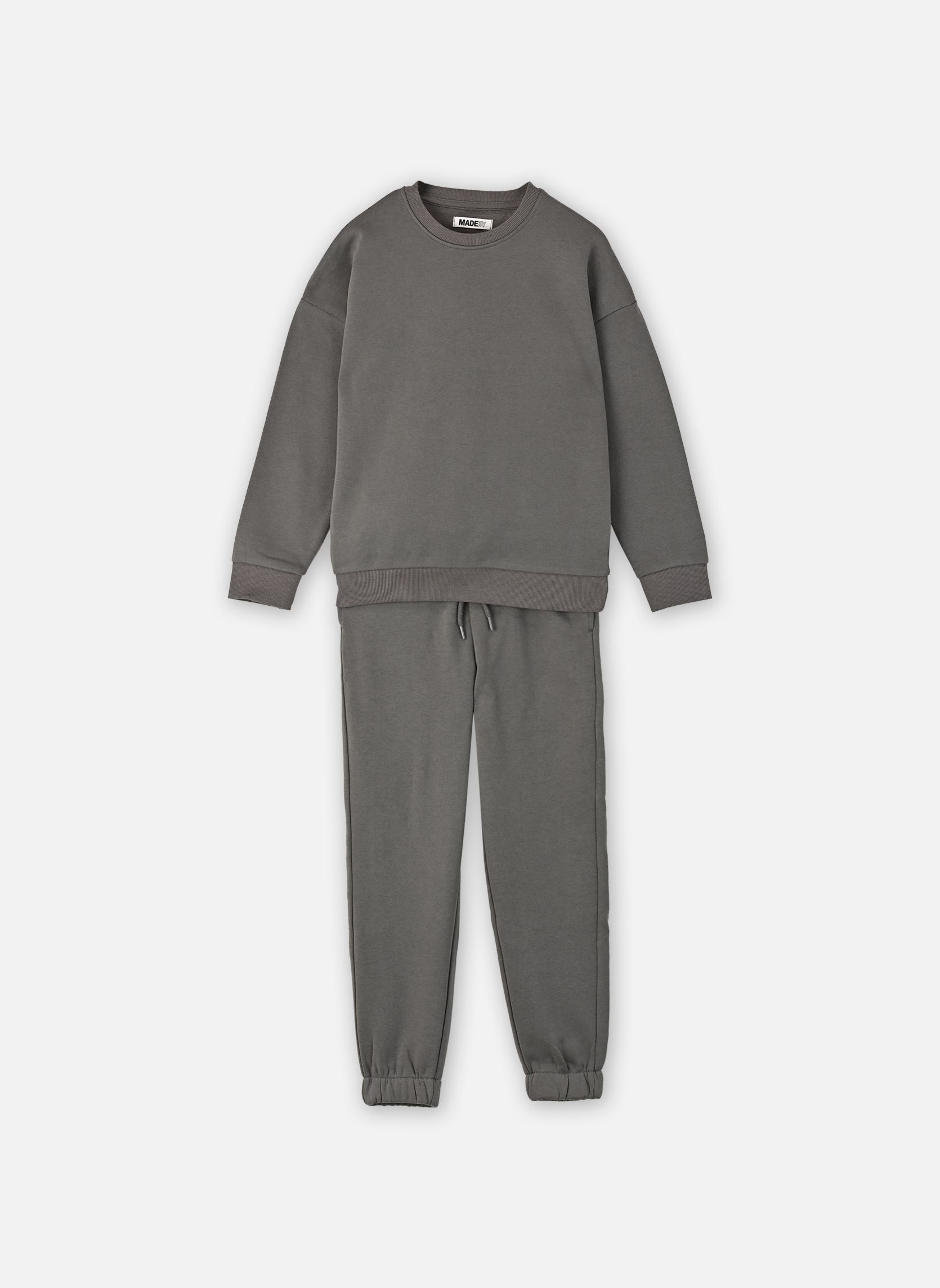 Jogginghosen ENSEMBLE-JOGGING-UNI2 jungen grau MADE BY Jogginghosen ENSEMBLE-JOGGING-UNI2 jungen grau STEEL GRAY