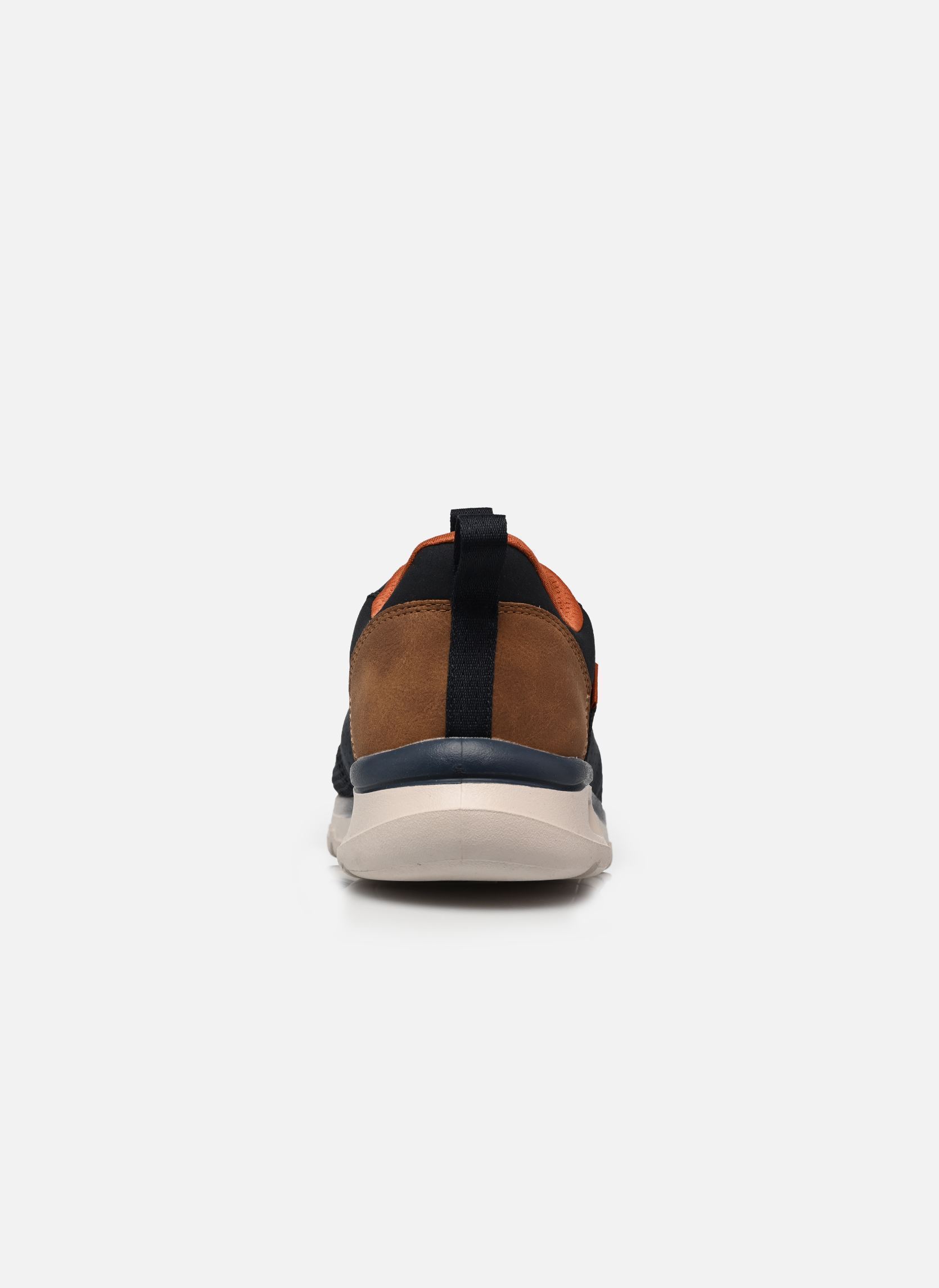 Lage sneakers Sennon heren blauw Bugatti Lage sneakers Sennon heren blauw NAVY/BROWN