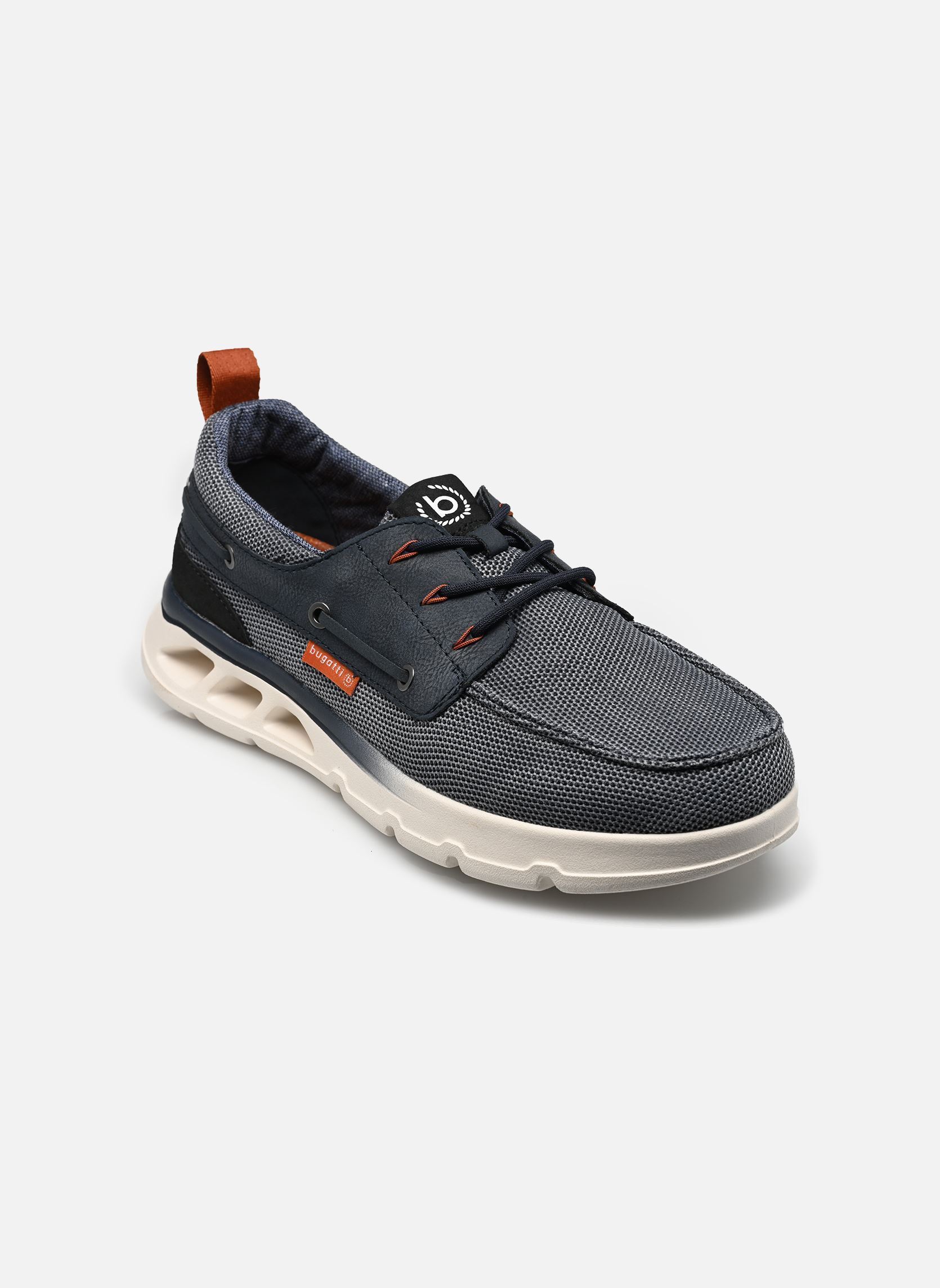 Baskets basses Sevon homme bleu Bugatti Baskets basses Sevon homme bleu MARINE