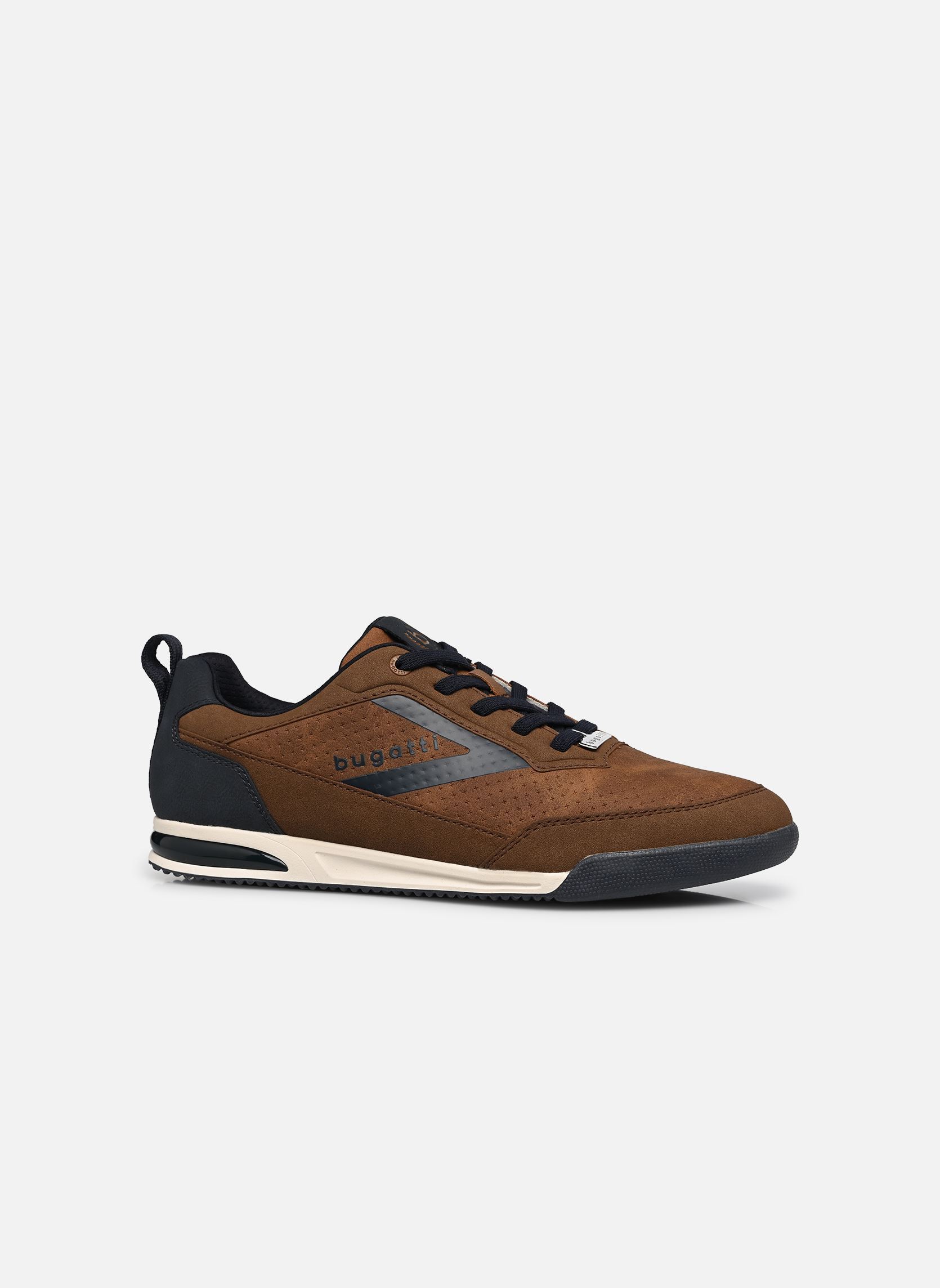 Niedrige Sneaker Sensibile herren braun Bugatti Niedrige Sneaker Sensibile herren braun BROWN/NAVY