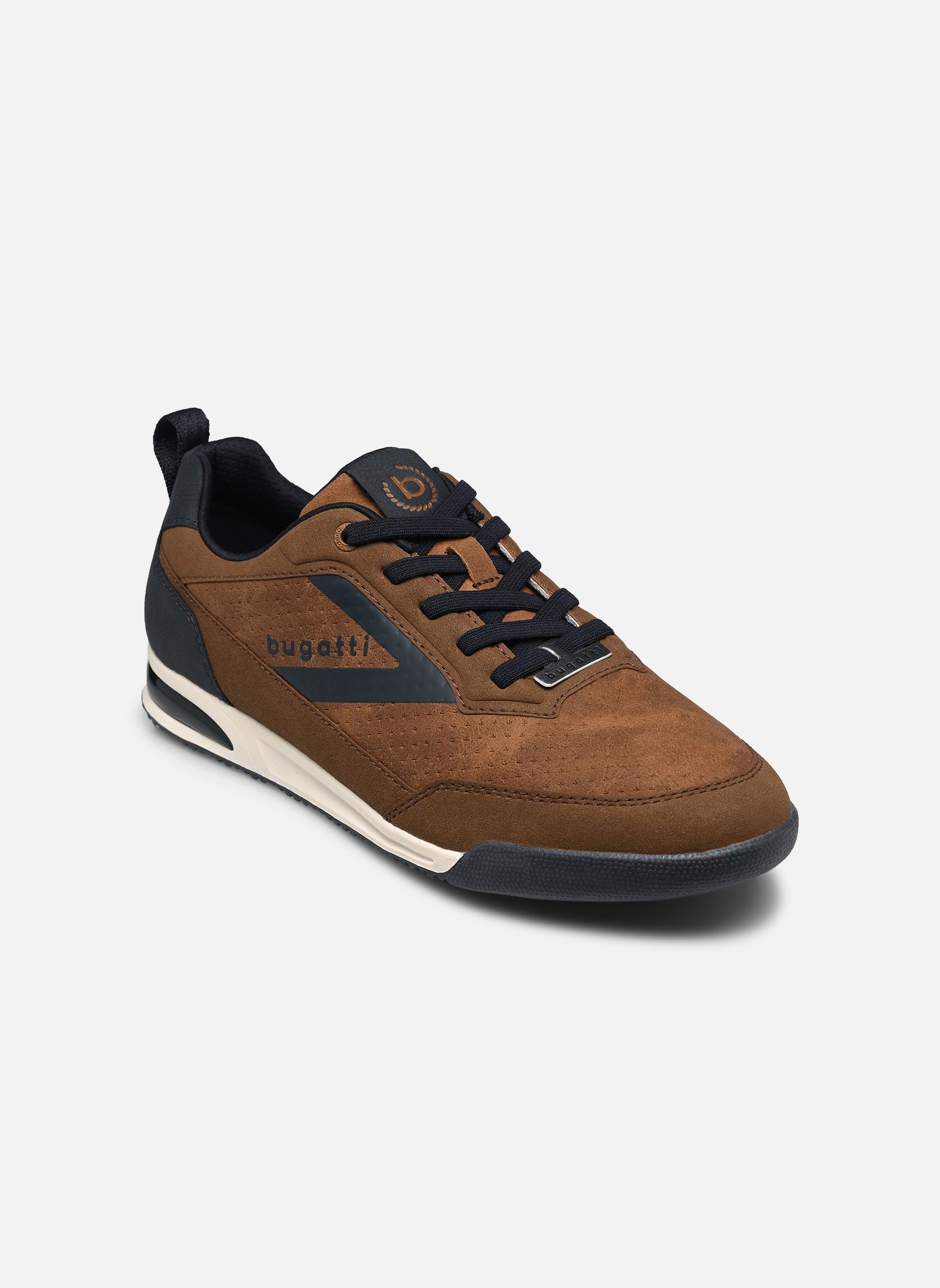 Niedrige Sneaker Sensibile herren braun Bugatti Niedrige Sneaker Sensibile herren braun BROWN/NAVY