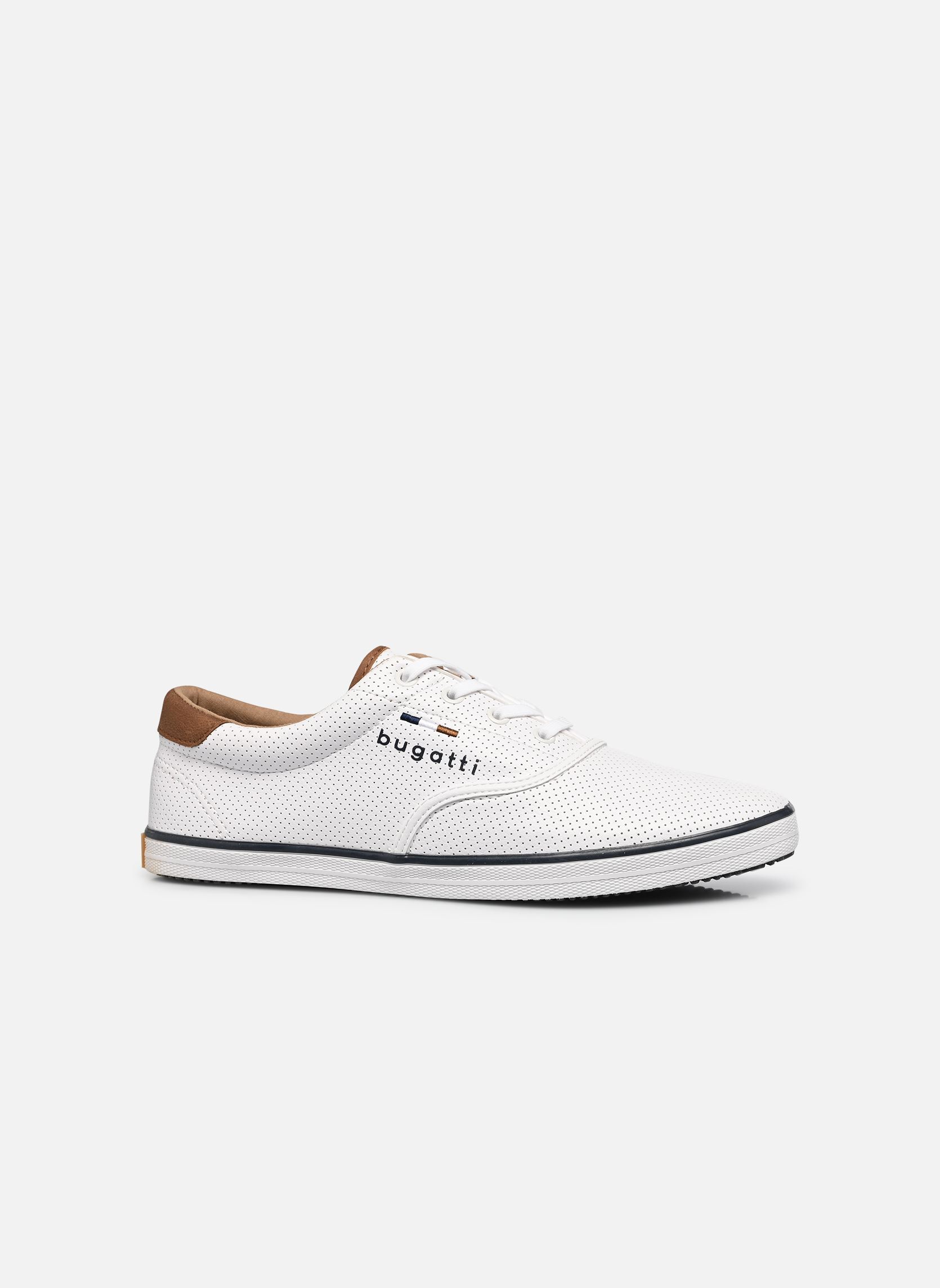 Lage sneakers Segrio heren wit Bugatti Lage sneakers Segrio heren wit WHITE