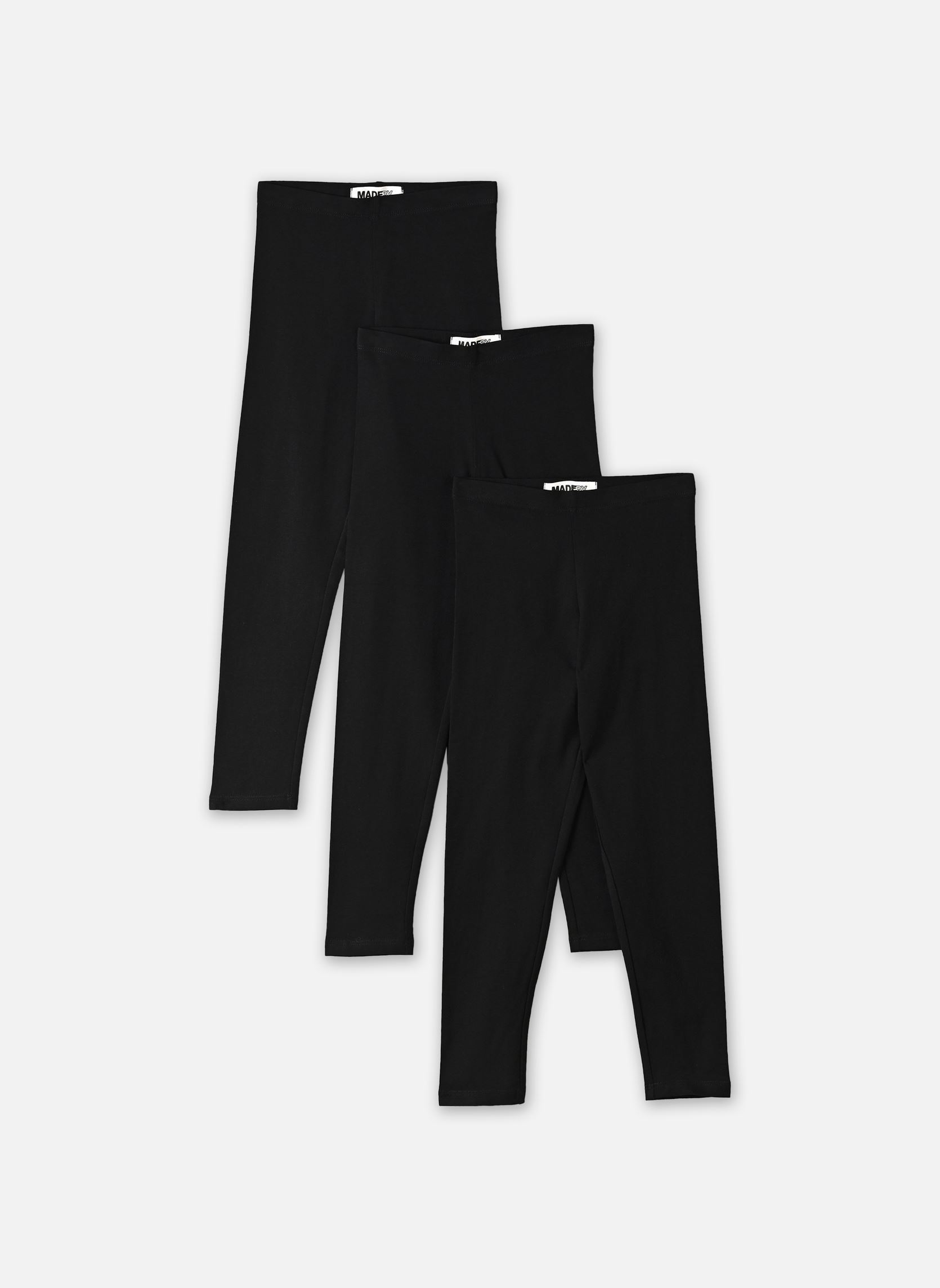 Leggings LOTLEGGING3 fille noir MADE BY Leggings LOTLEGGING3 fille noir NOIR