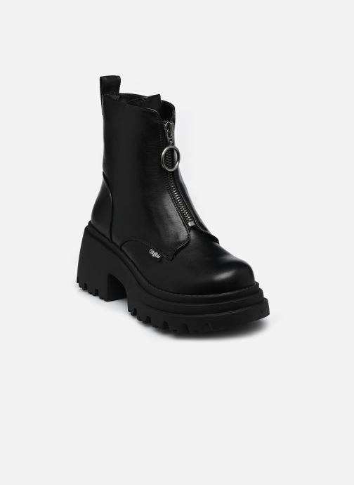 Buffalo Bottines et boots Bravr Zip femme noir