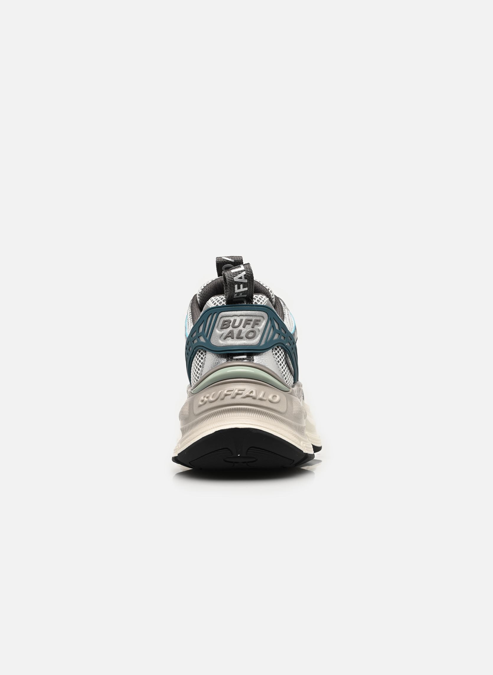 Baskets compensées Ridr One femme gris Buffalo Baskets compensées Ridr One femme gris Silver/Green