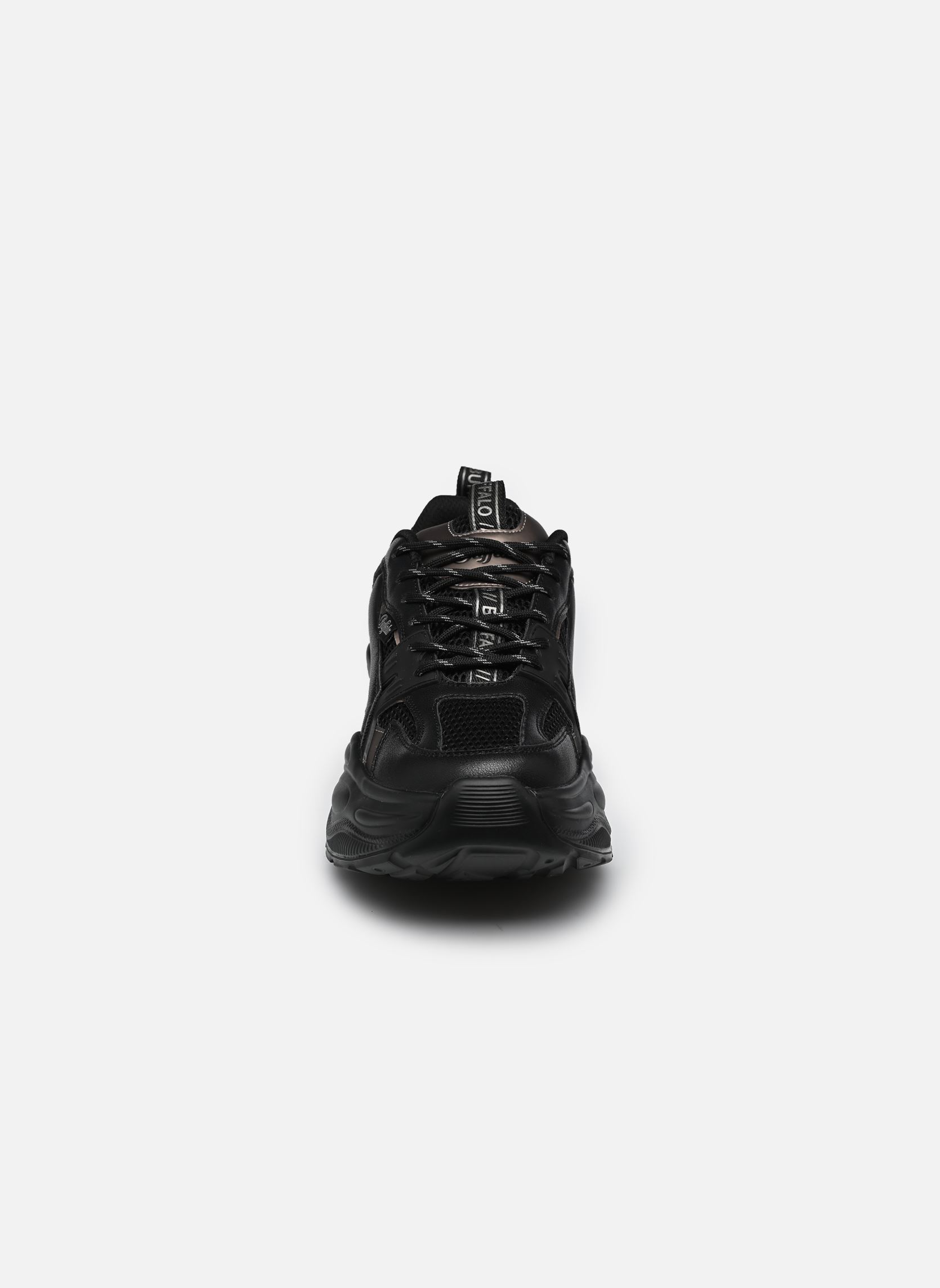 Baskets compensées Yuno One femme noir Buffalo Baskets compensées Yuno One femme noir Black/pewter