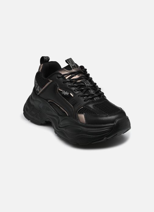 Buffalo Baskets compensées Yuno One femme noir