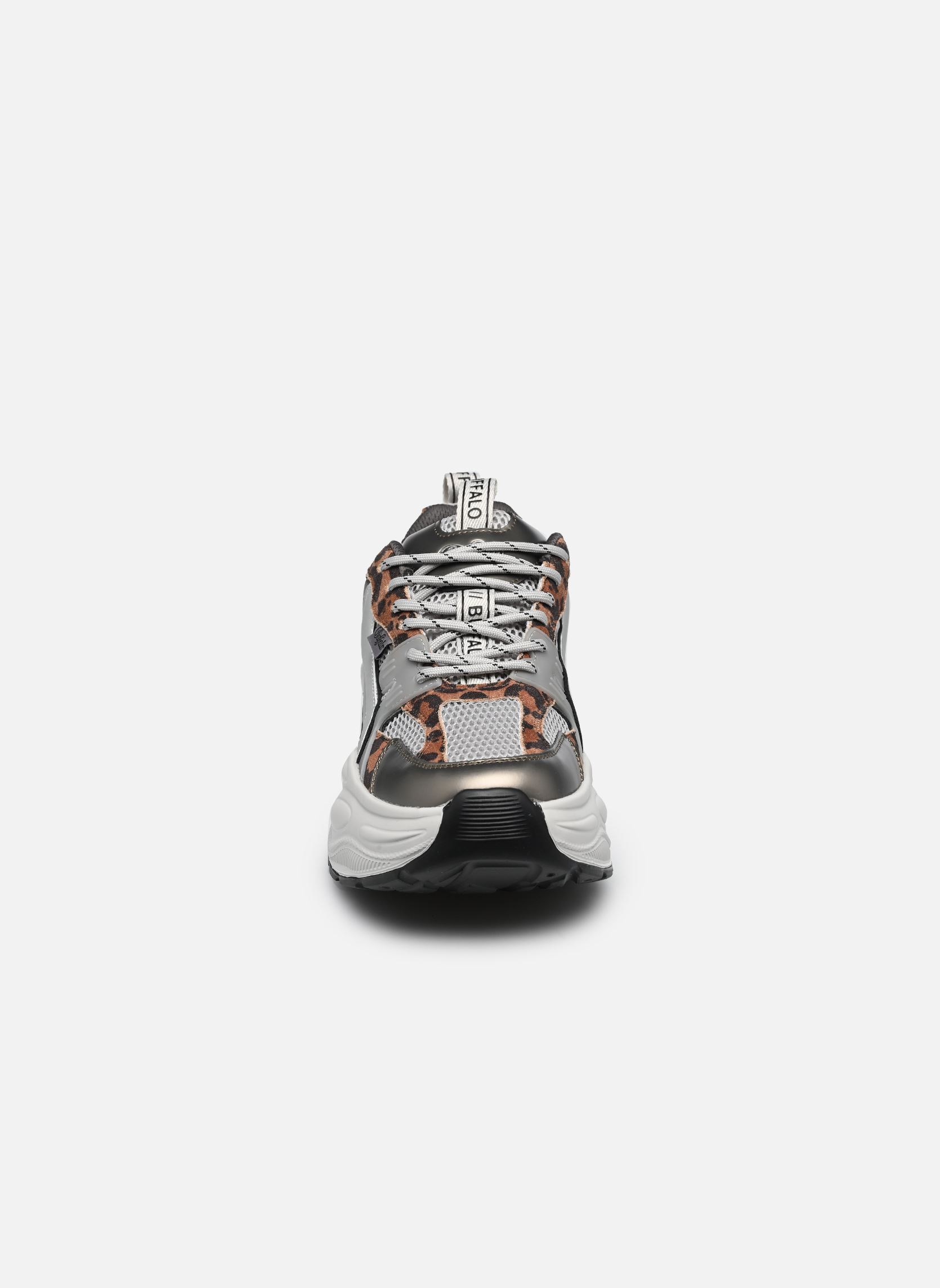 Baskets compensées Yuno One femme argent Buffalo Baskets compensées Yuno One femme argent Grey/Silver Leo