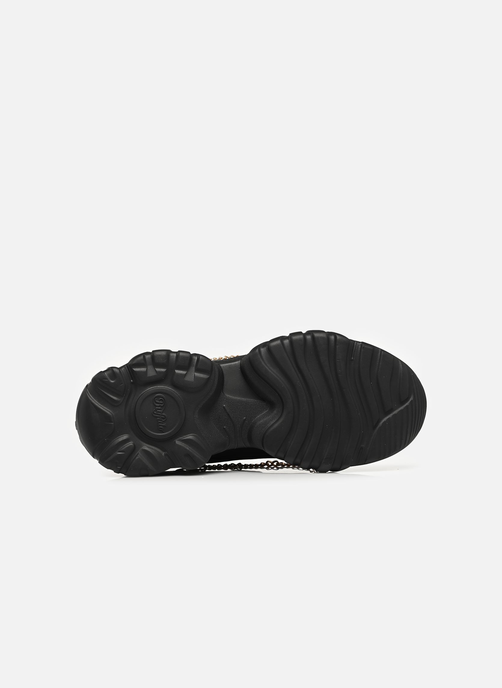 Baskets compensées Bliss Chain femme noir Buffalo Baskets compensées Bliss Chain femme noir Black/gold