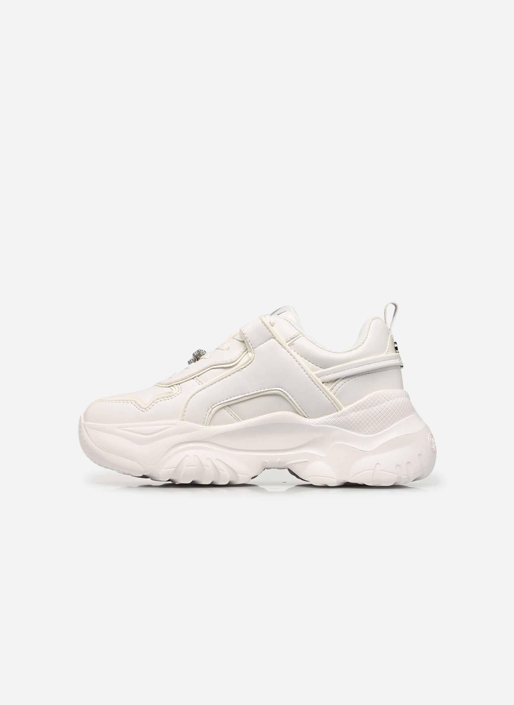 Baskets compensées Bliss Spark femme blanc Buffalo Baskets compensées Bliss Spark femme blanc White