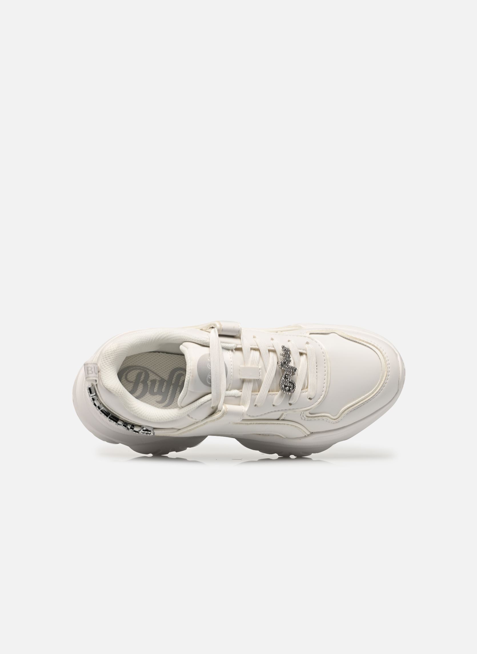 Baskets compensées Bliss Spark femme blanc Buffalo Baskets compensées Bliss Spark femme blanc White