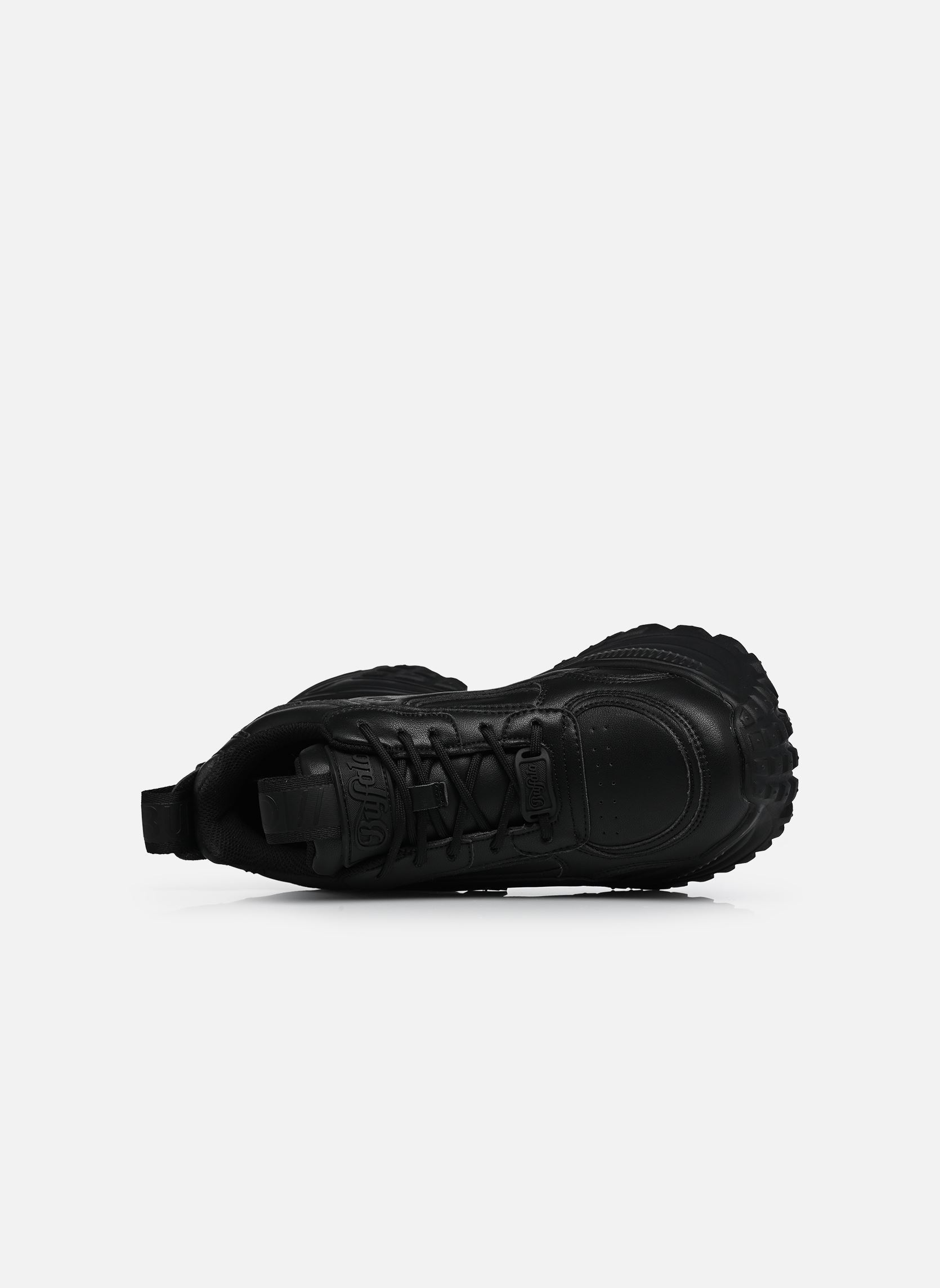 Baskets compensées Turbo One femme noir Buffalo Baskets compensées Turbo One femme noir Black