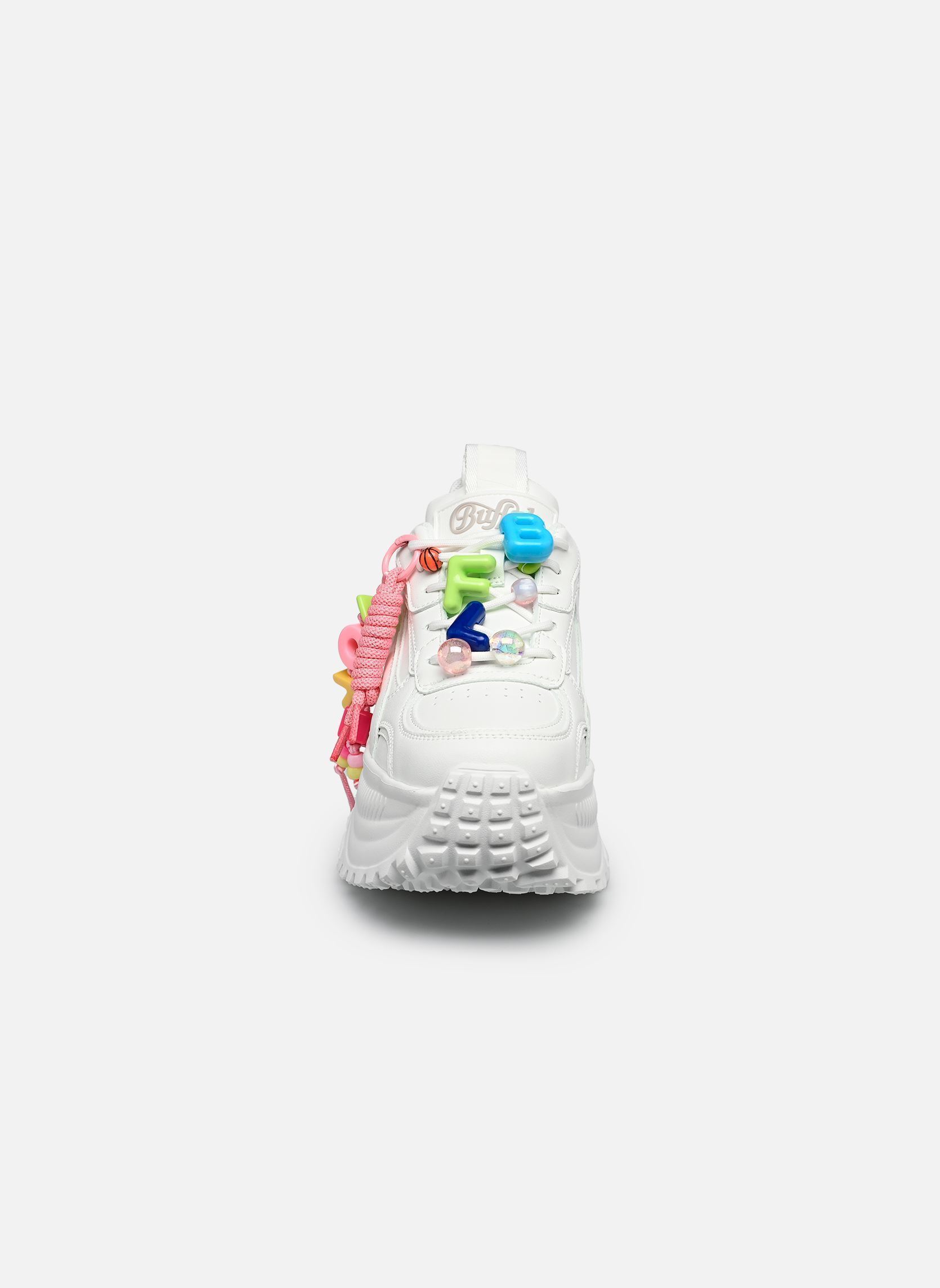 Plateau-Sneaker Turbo Fun damen weiß Buffalo Plateau-Sneaker Turbo Fun damen weiß WHITE/MULTI