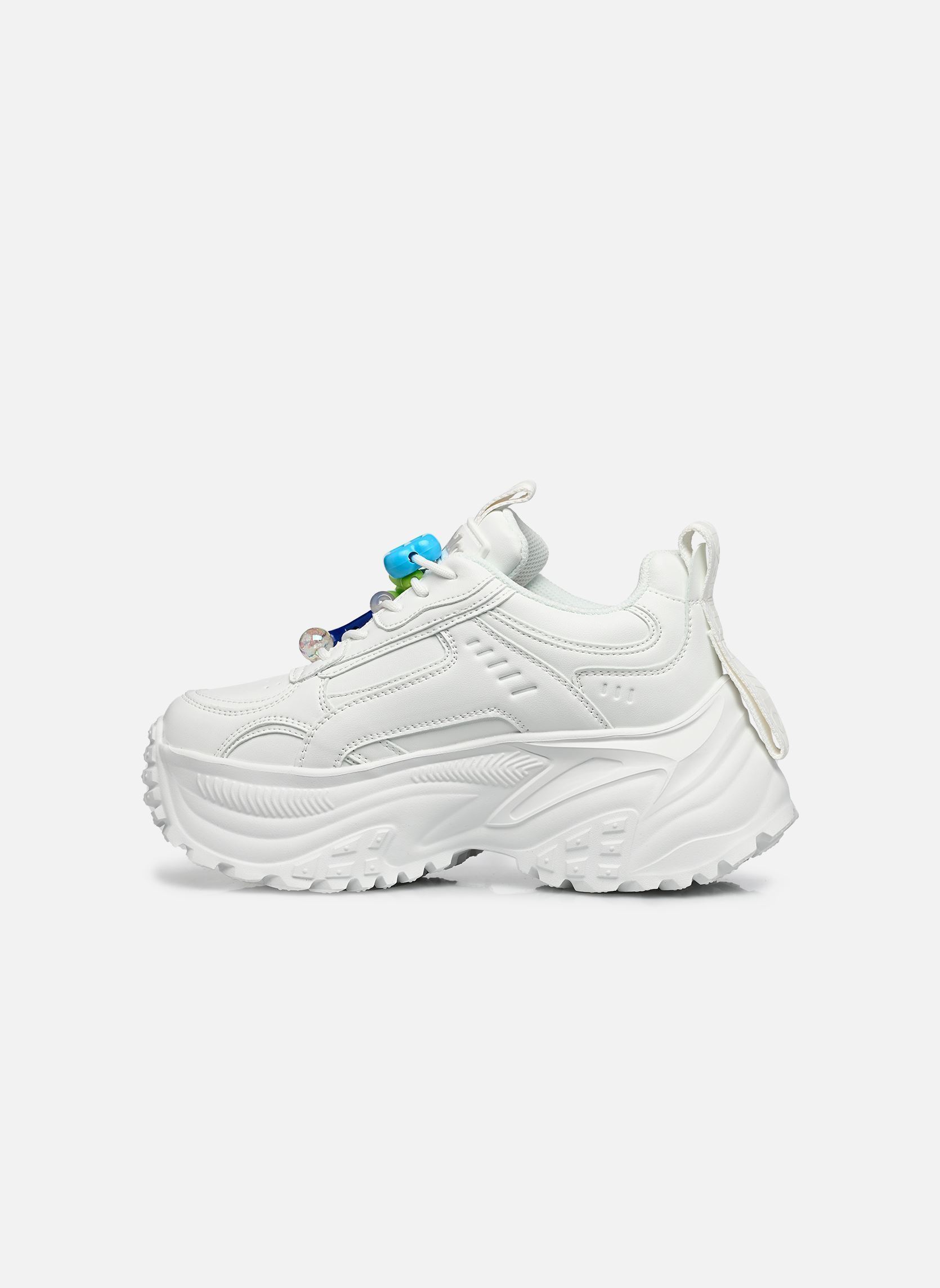 Plateau-Sneaker Turbo Fun damen weiß Buffalo Plateau-Sneaker Turbo Fun damen weiß WHITE/MULTI