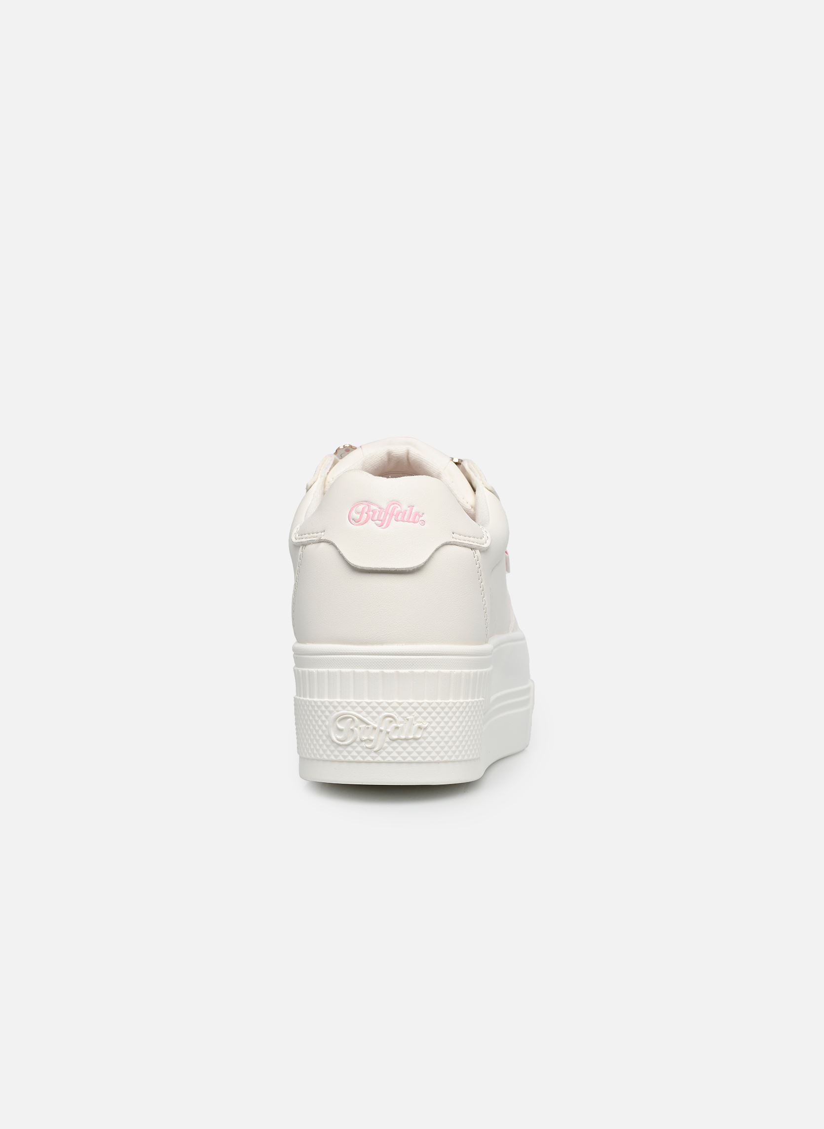 Sleehak sneakers Paired Charms 2.0 dames wit Buffalo Sleehak sneakers Paired Charms 2.0 dames wit WHITE/MULTI