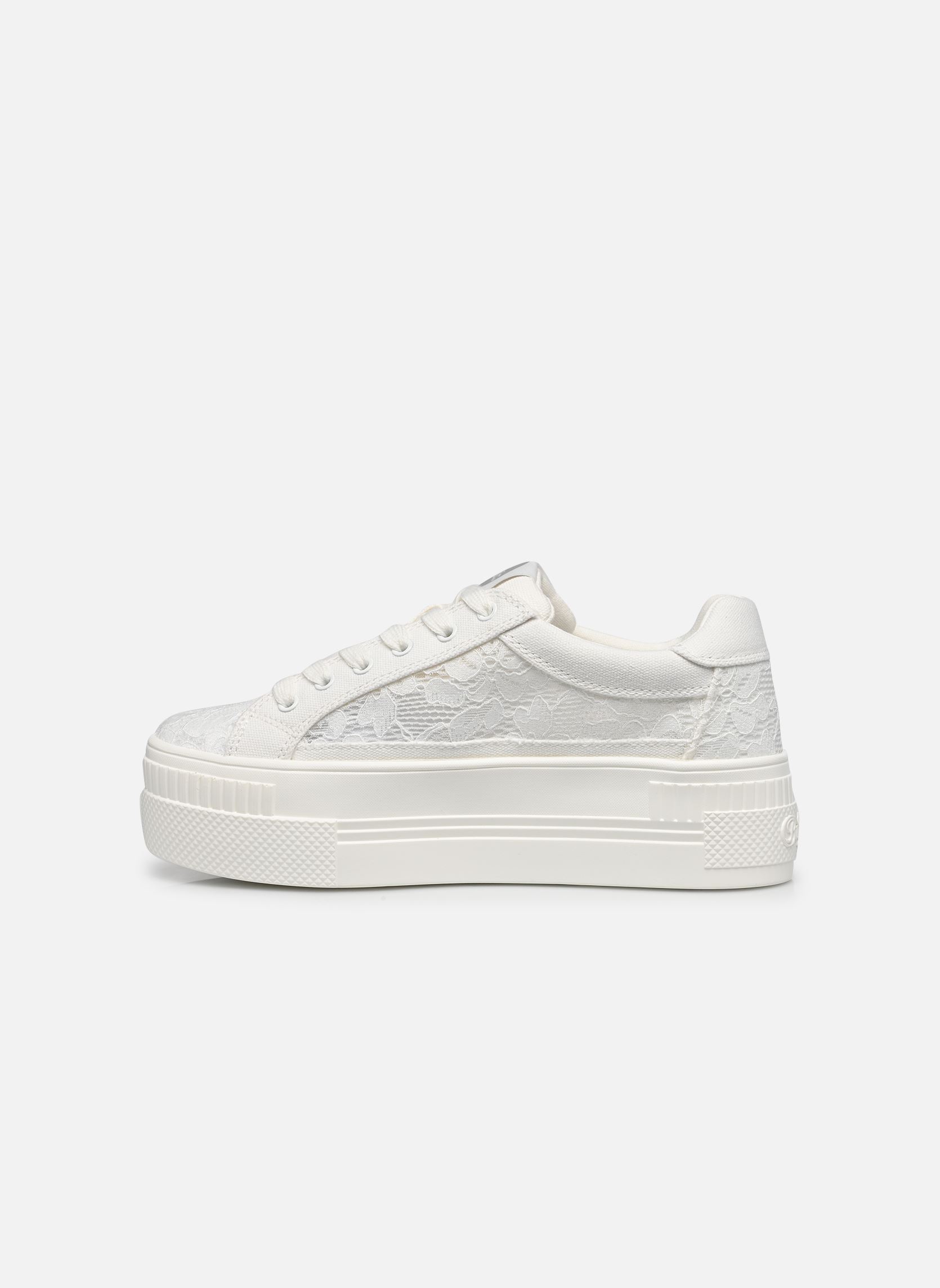 Lage sneakers Paired Bloom dames wit Buffalo Lage sneakers Paired Bloom dames wit White
