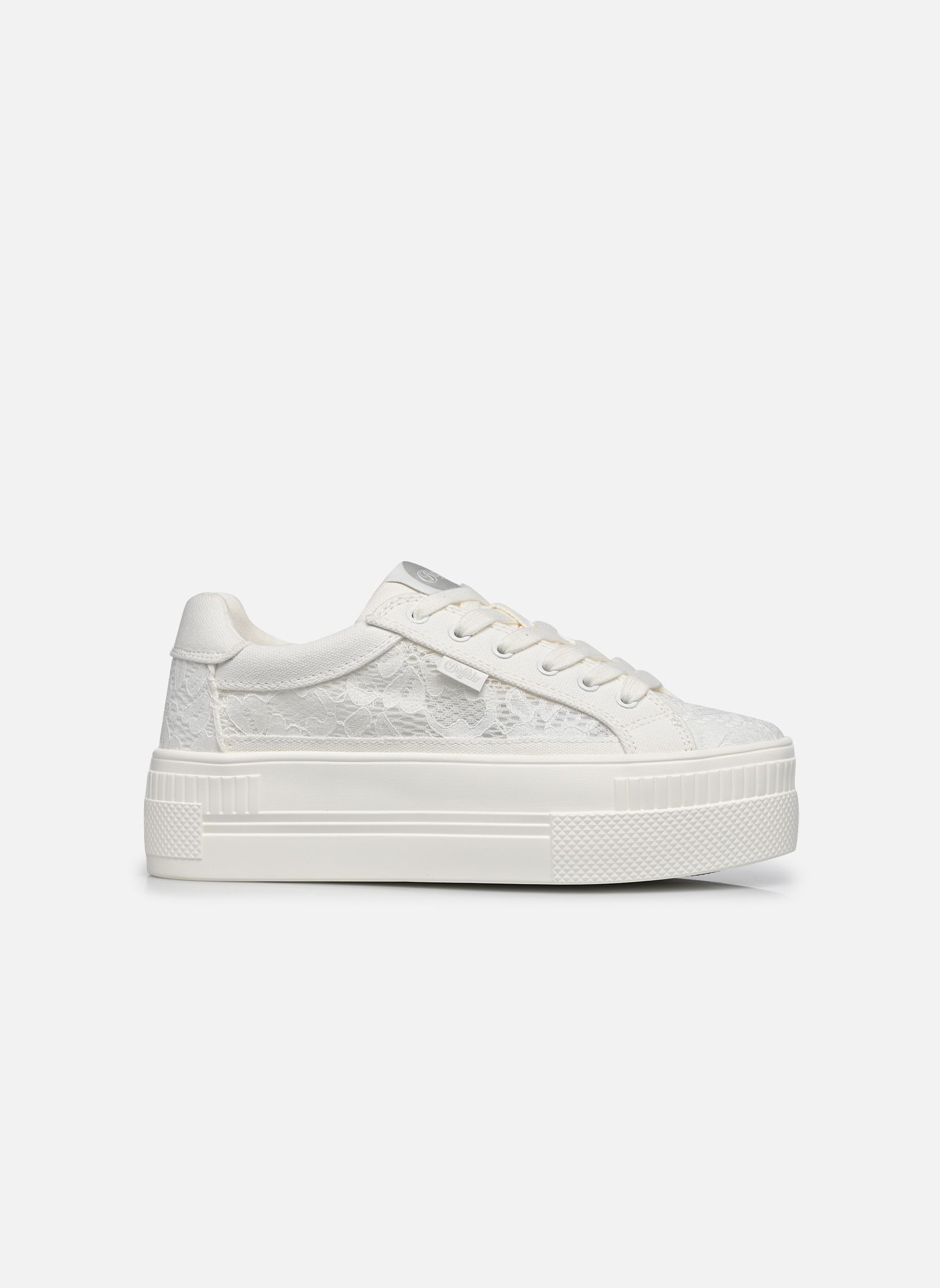Lage sneakers Paired Bloom dames wit Buffalo Lage sneakers Paired Bloom dames wit White