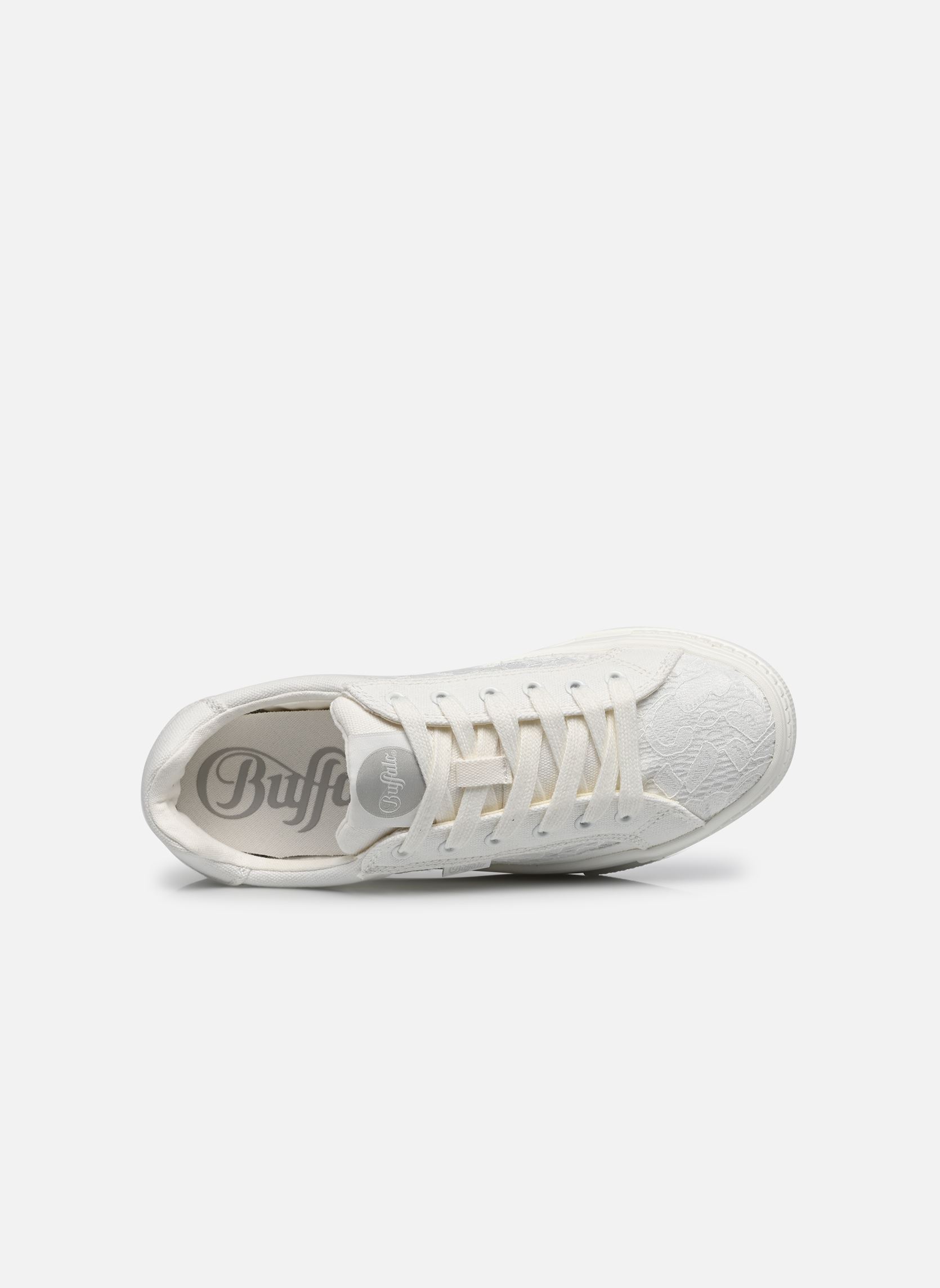 Lage sneakers Paired Bloom dames wit Buffalo Lage sneakers Paired Bloom dames wit White