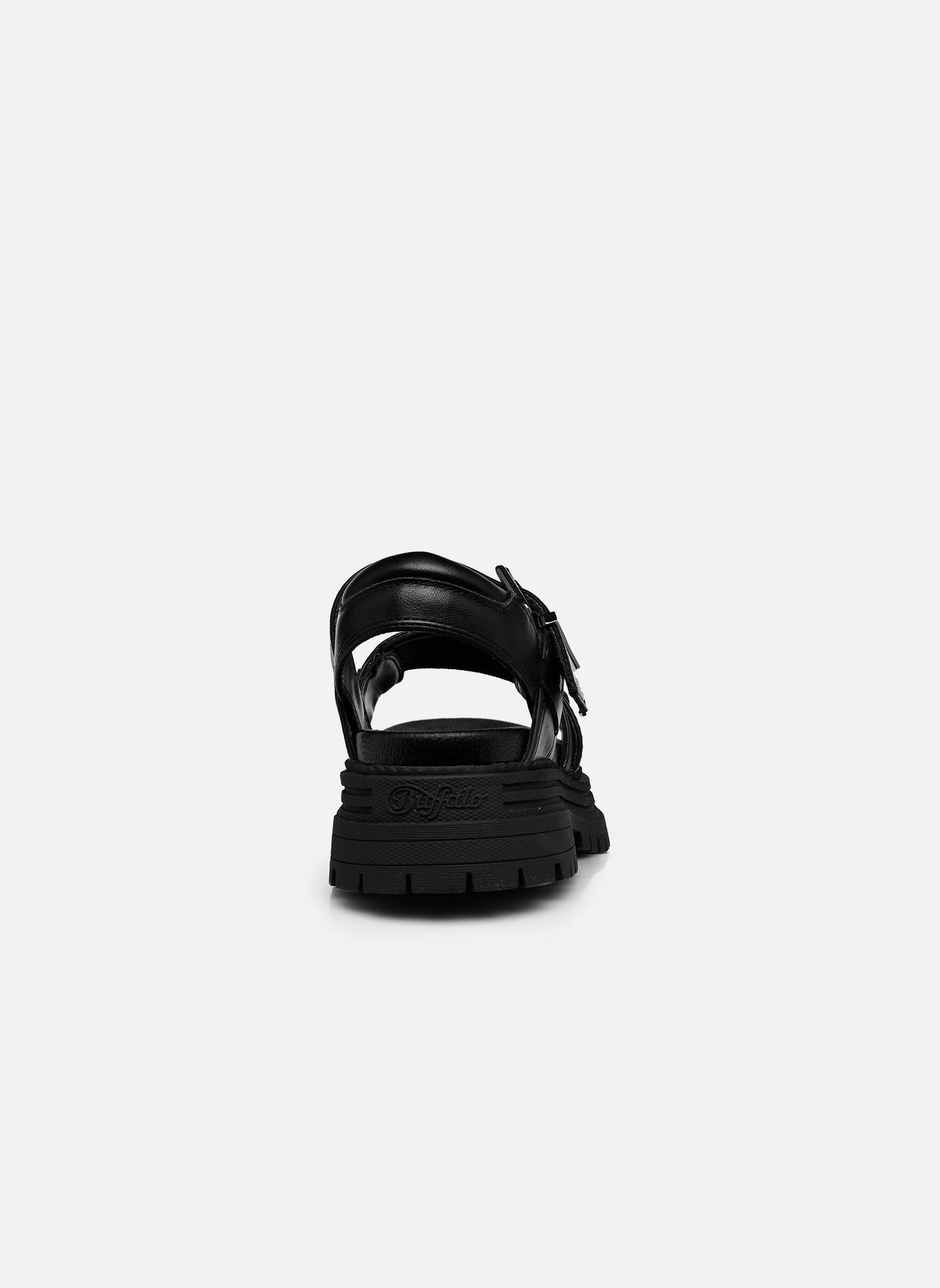 Flache Sandalen Lennox Sandal damen schwarz Buffalo Flache Sandalen Lennox Sandal damen schwarz Black