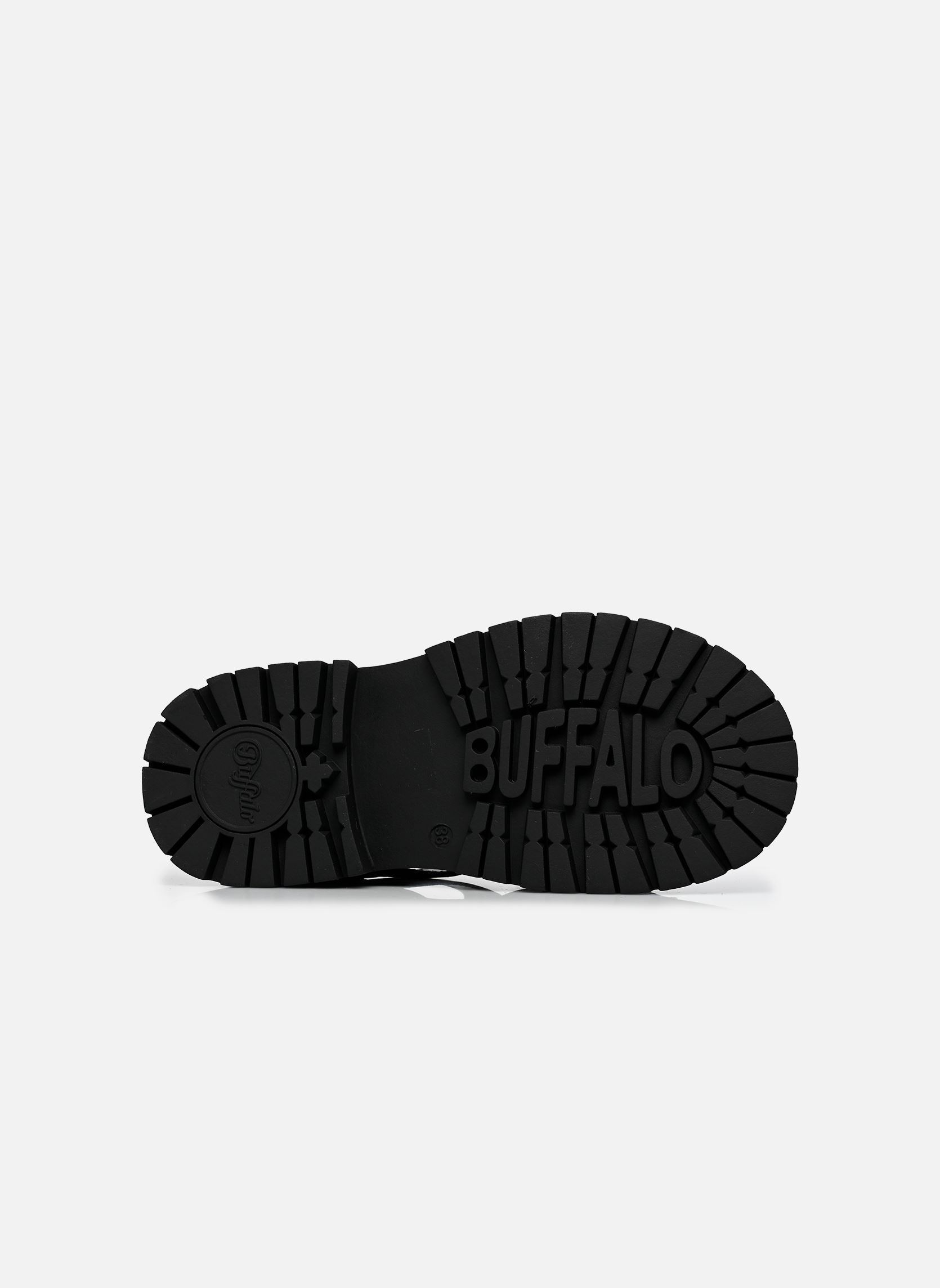Flache Sandalen Lennox Sandal damen schwarz Buffalo Flache Sandalen Lennox Sandal damen schwarz Black
