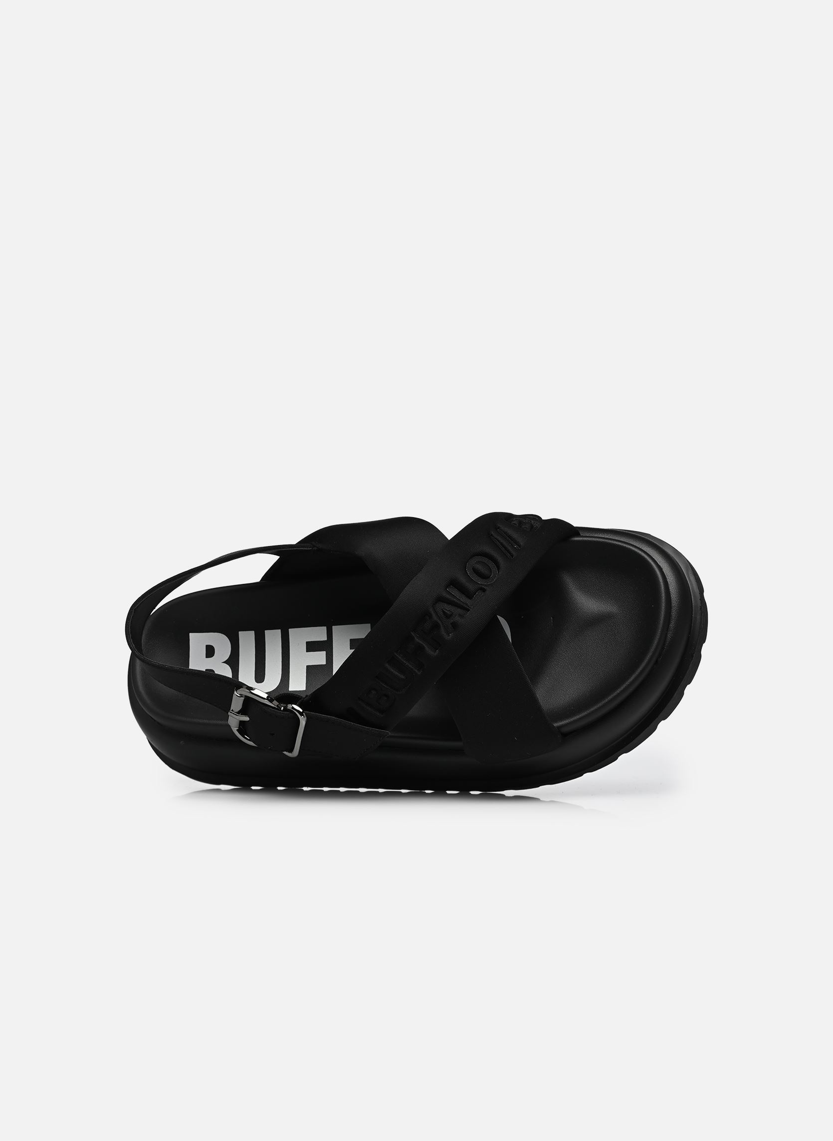 Sandales Palma Cross femme noir Buffalo Sandales Palma Cross femme noir Black