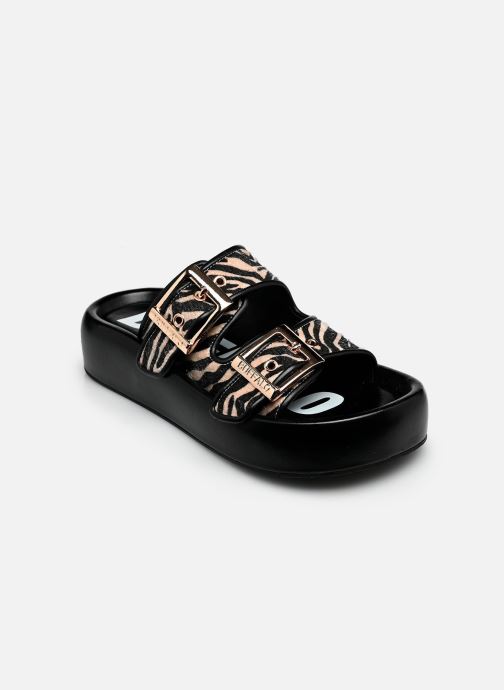Buffalo Mules et sabots Evelyn Ari femme noir