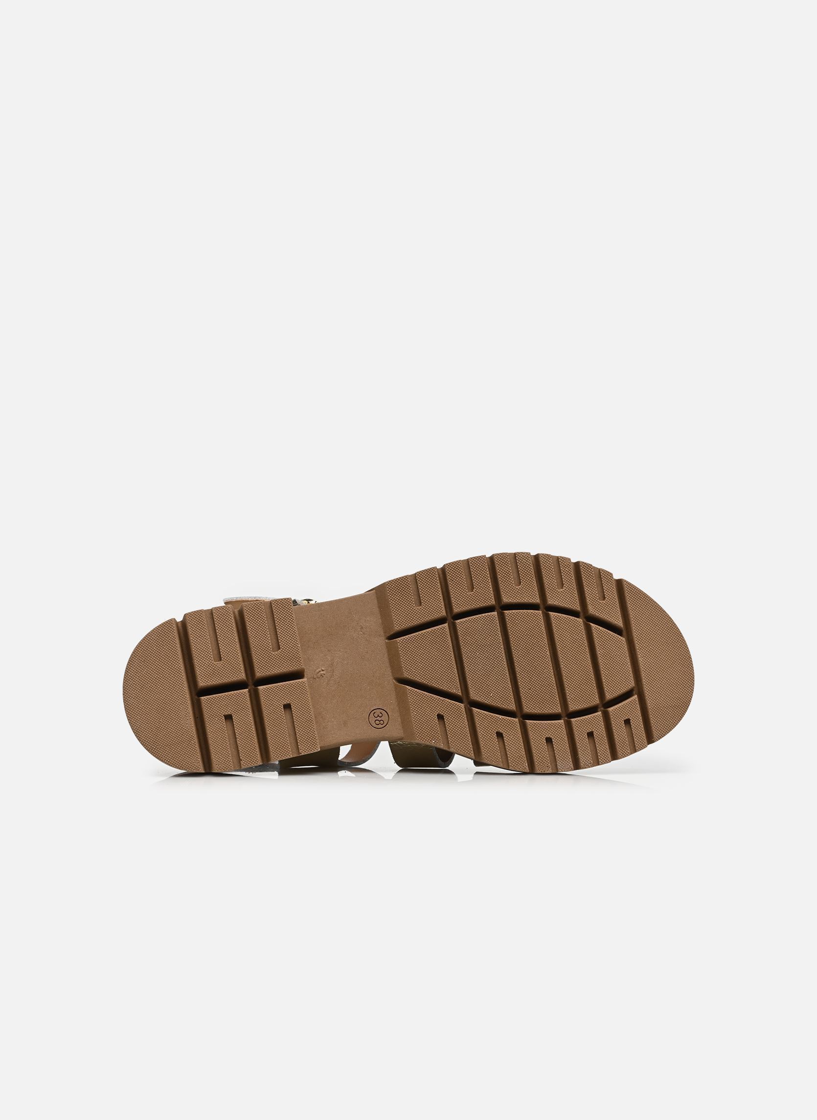 Keil- und Plateausandalen Delia Laminato damen gold und bronze Semerdjian Keil- und Plateausandalen Delia Laminato damen gold und bronze PLATINO
