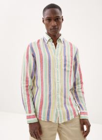 Chemises Reg Multistripe Linen Shirt homme multicolore GANT Chemises Reg Multistripe Linen Shirt homme multicolore MULTICOLOR