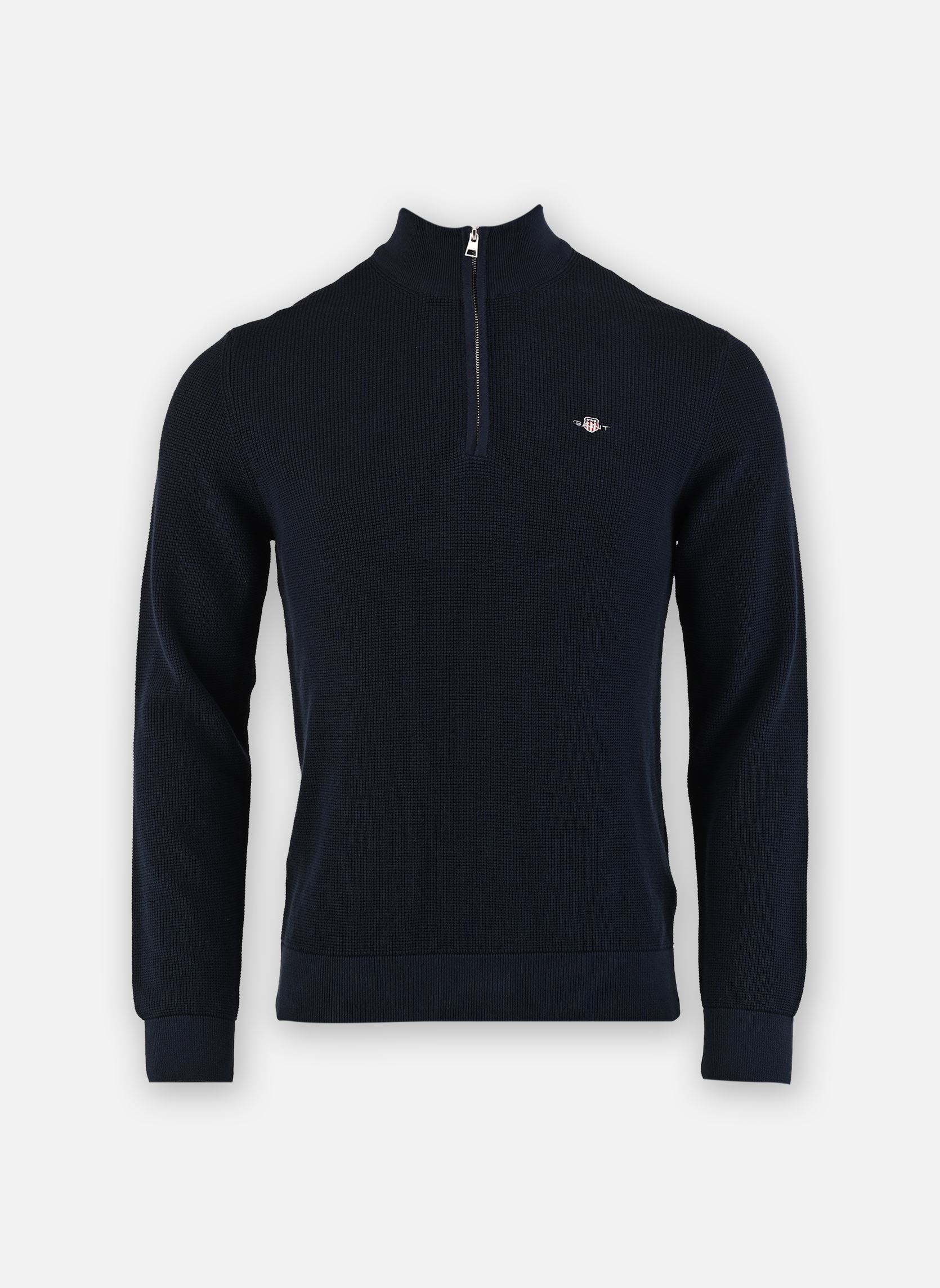 Vêtements GANT Micro Textured Cotton Half Zip pour Homme - vue 1