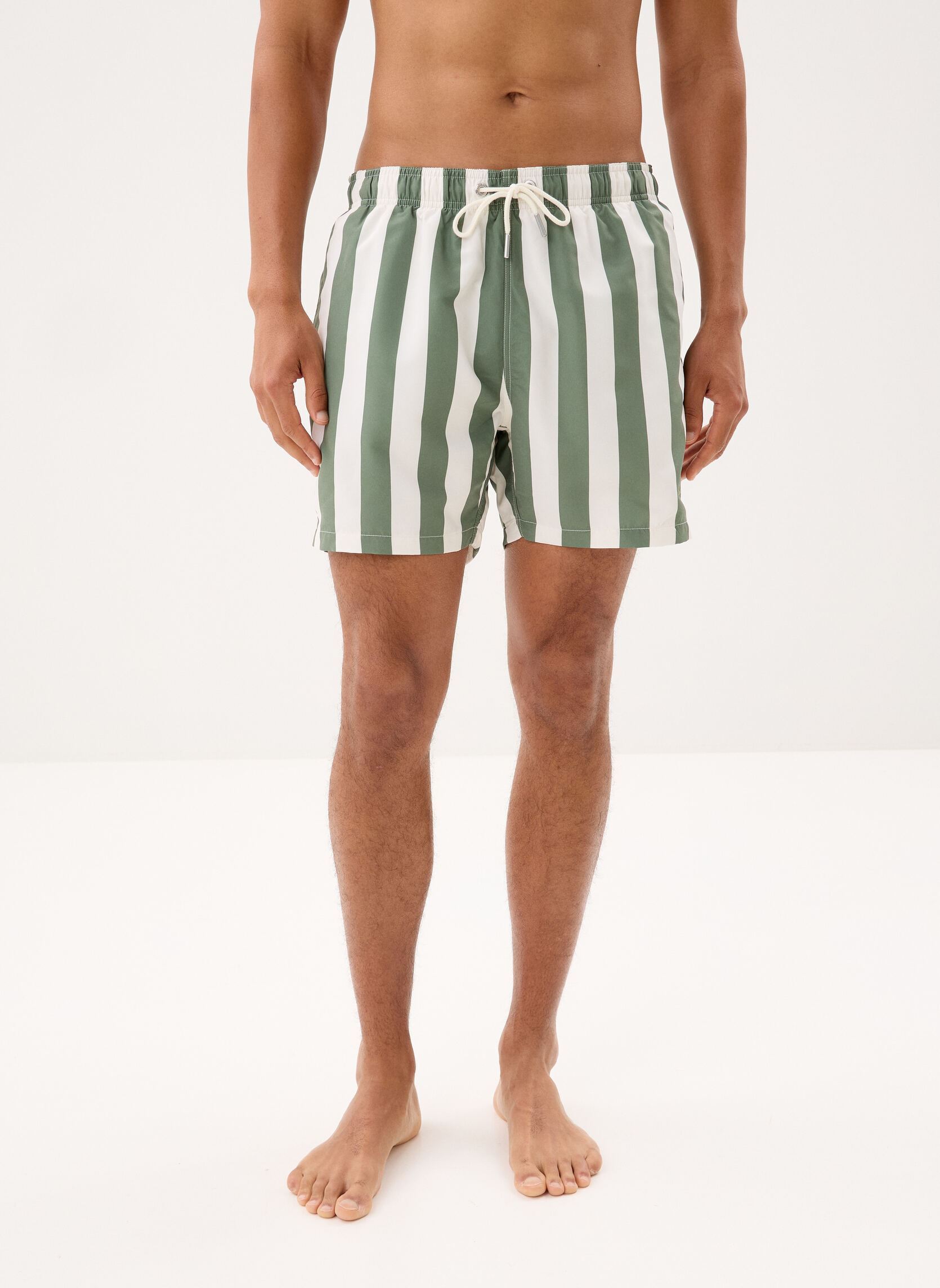 Vêtements GANT Block Striped Swim Shorts pour